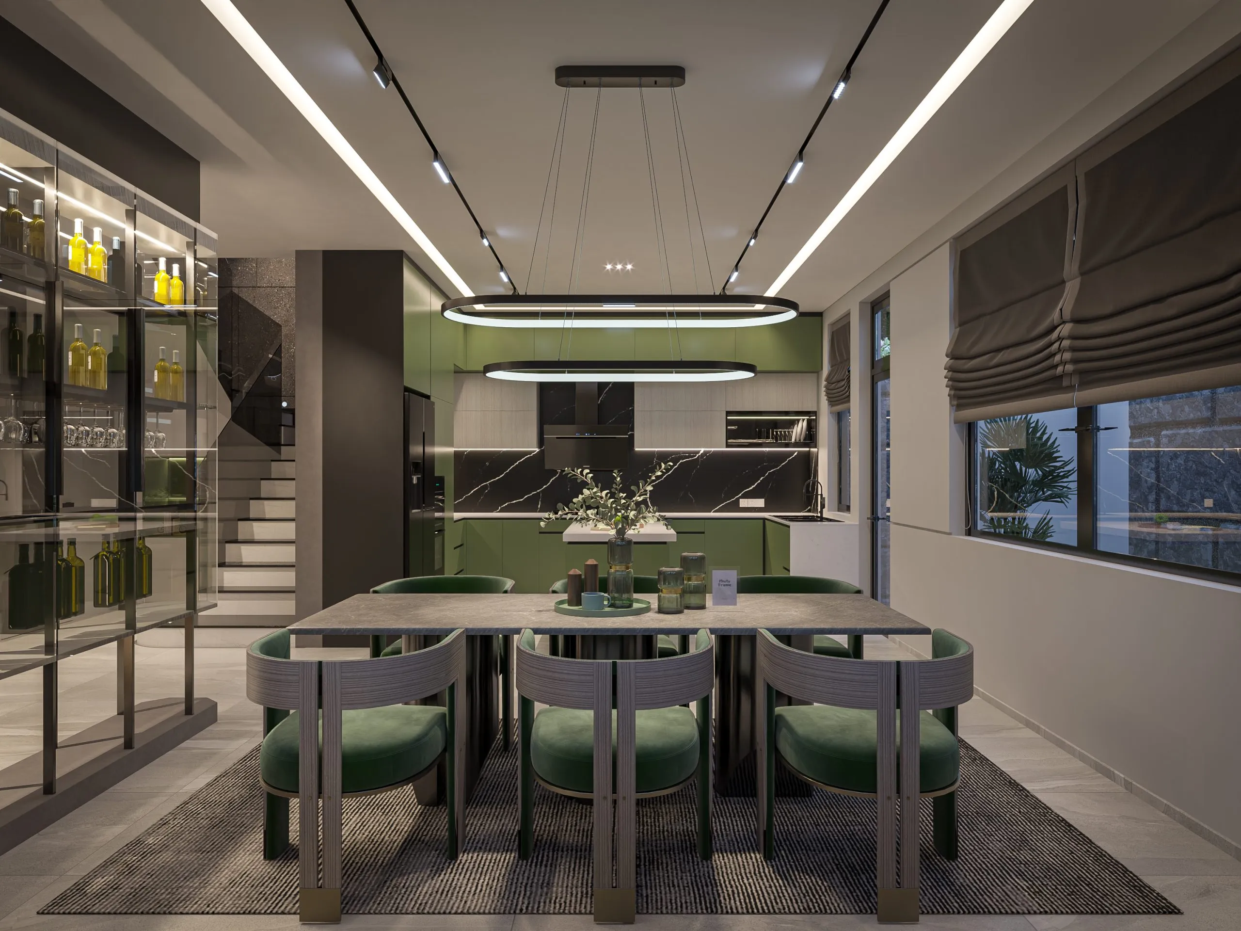Top Thiết Kế Tủ Bếp Gỗ Phủ Melamine Hiện Đại: Thiết Kế Tinh Tế Với Đường Nét Tối Giản 32 08