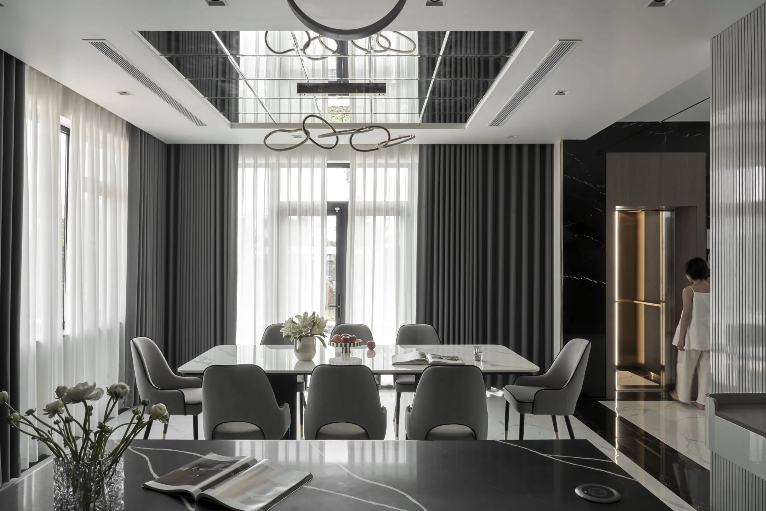 Top Thiết Kế Tủ Bếp Gỗ Phủ Melamine Hiện Đại: Thiết Kế Tinh Tế Với Đường Nét Tối Giản 18 087