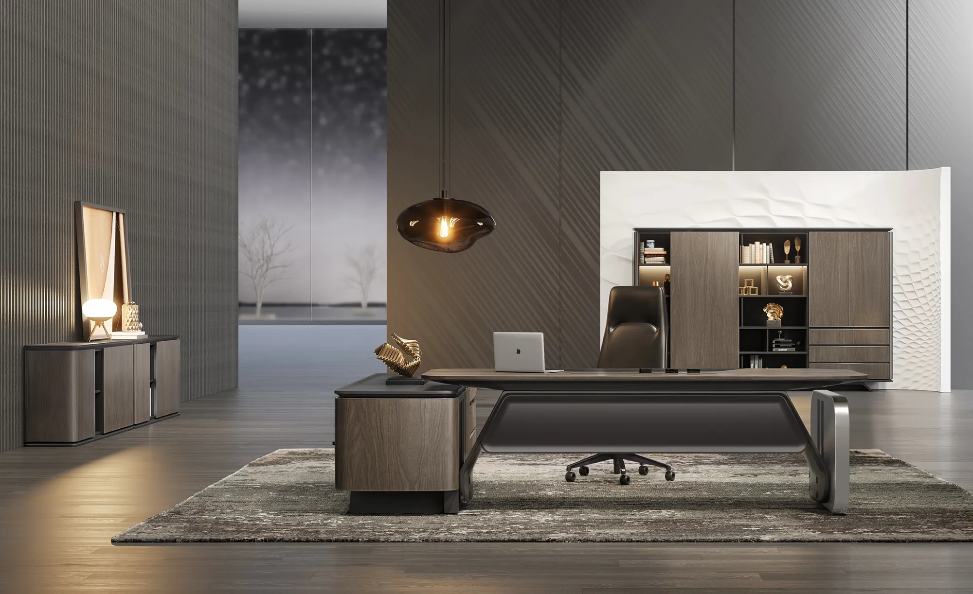 Thiết Kế Không Gian Phòng Giám Đốc – Tạo Dấu Ấn Lãnh Đạo Cùng GP Furniture 5 167514540706524q2kl