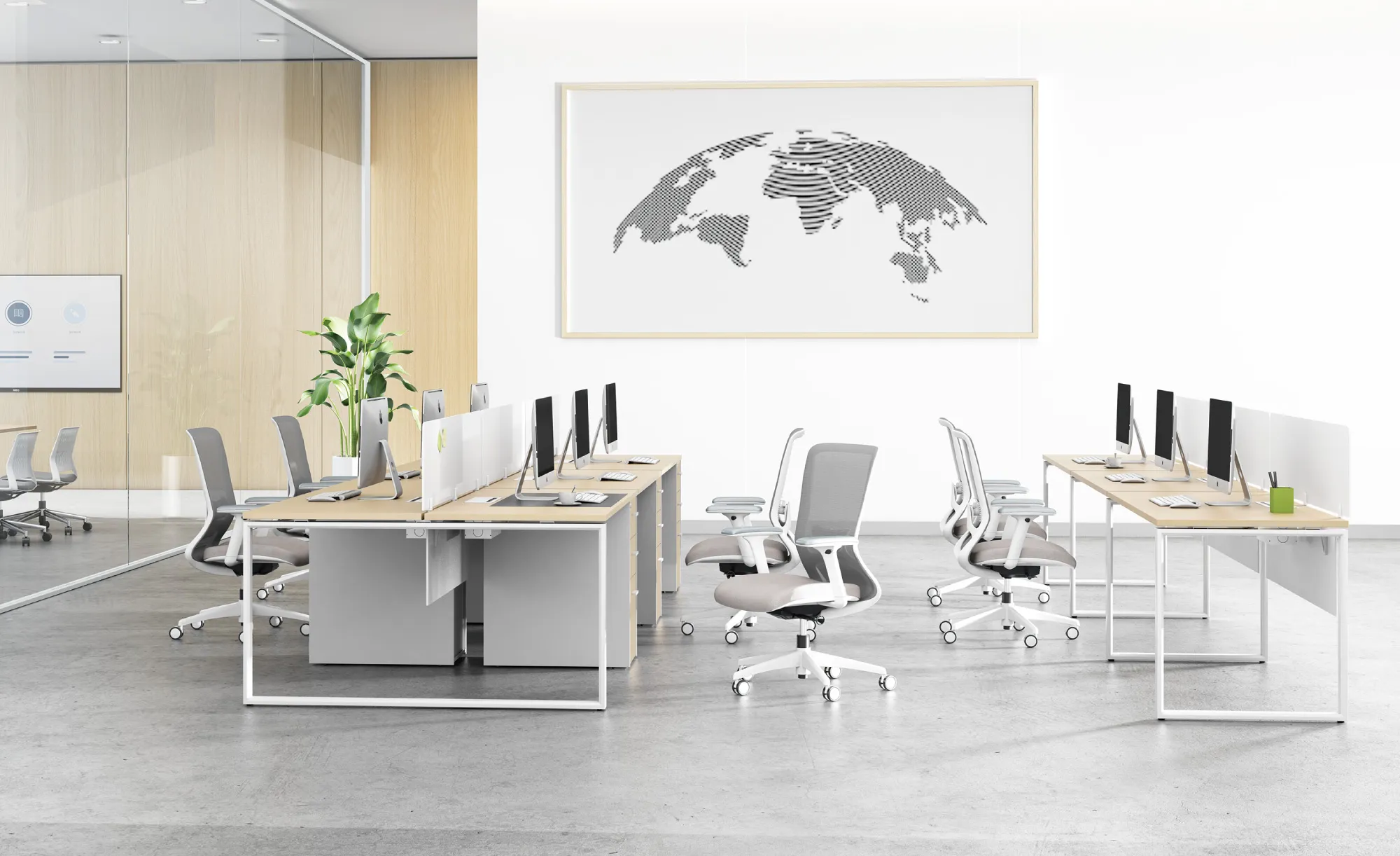 Thiết Kế Không Gian Văn Phòng Hiện Đại – Tối Ưu Hiệu Suất Làm Việc Cùng GP Furniture 3 167516302139891lgkp