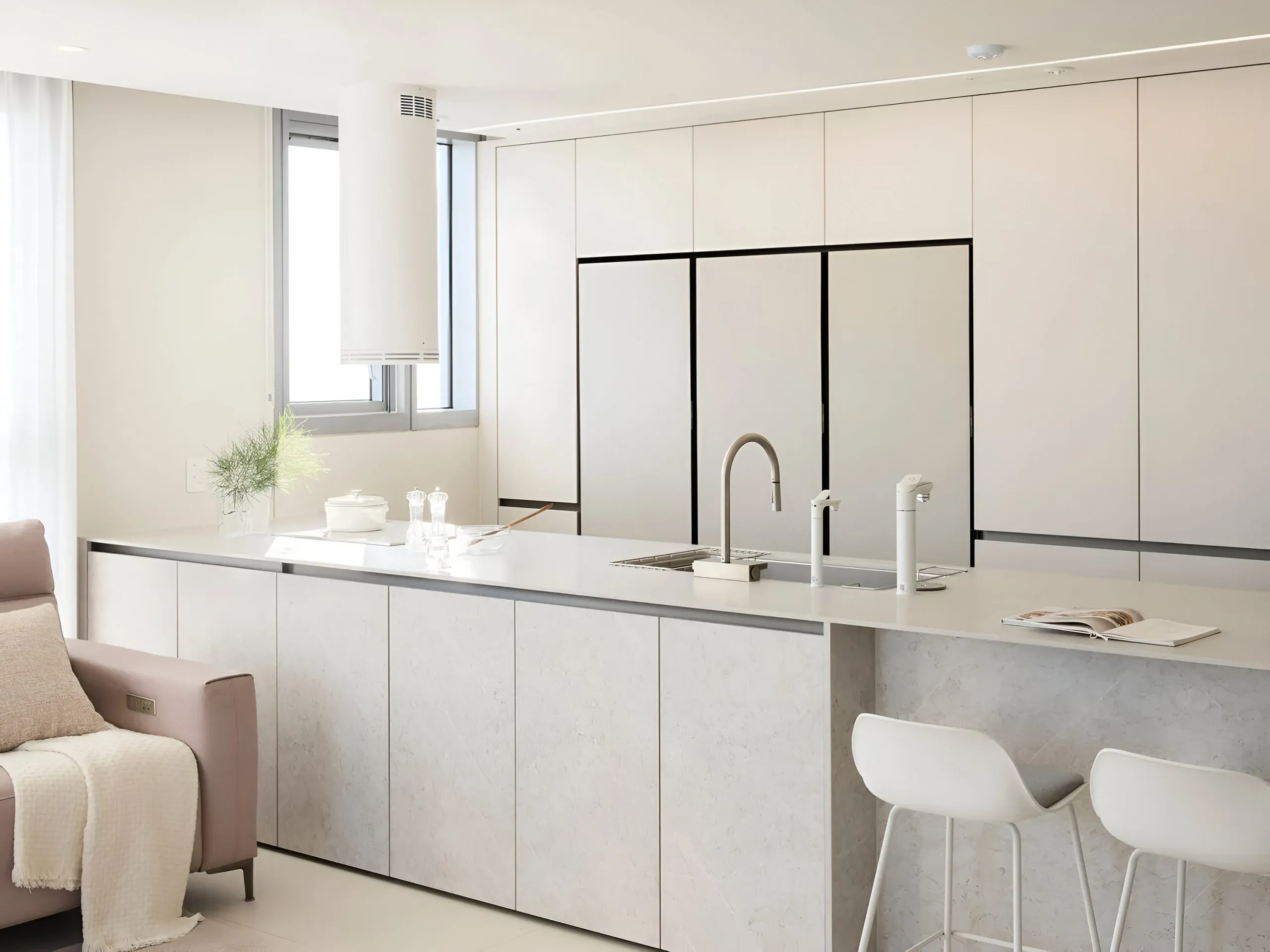 Top Mẫu Tủ Bếp Đẹp Hiện Đại: Tủ Bếp Gỗ Công Nghiệp Phủ Melamine GP Furniture 31 1724894855824_00edf8