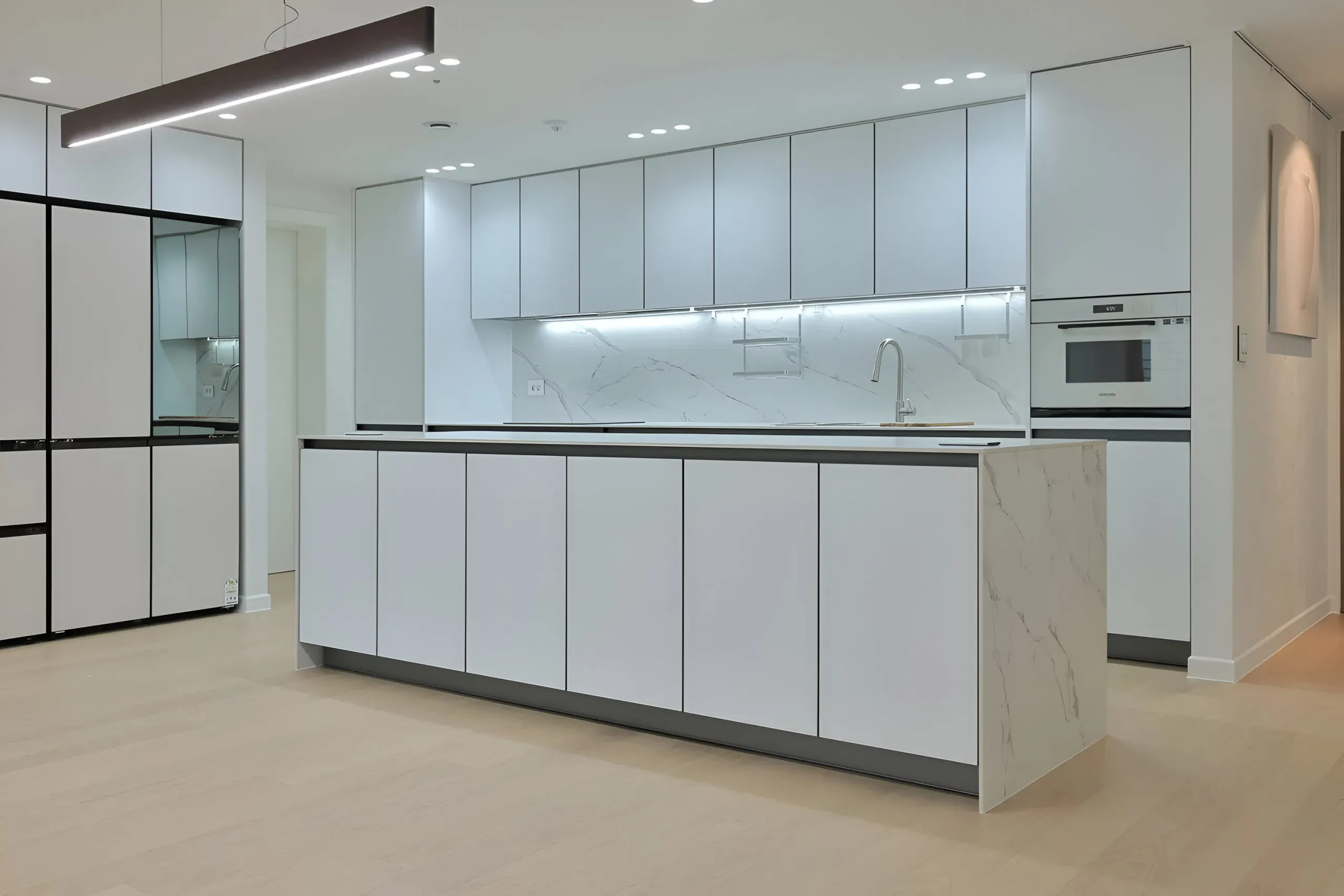 Top Mẫu Tủ Bếp Đẹp Hiện Đại: Tủ Bếp Gỗ Công Nghiệp Phủ Melamine GP Furniture 106 1729065861785_055999