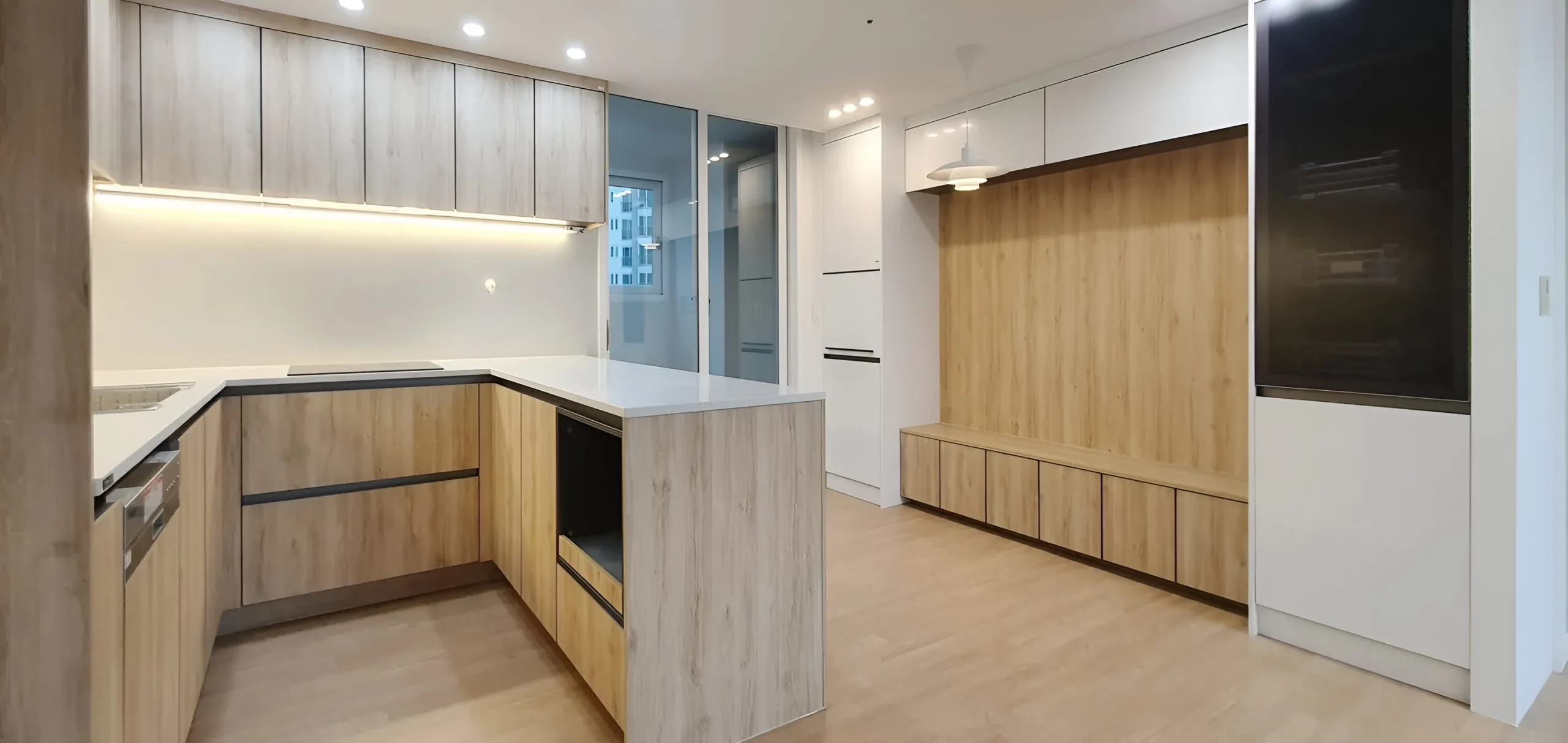 Top Mẫu Tủ Bếp Đẹp Hiện Đại: Tủ Bếp Gỗ Công Nghiệp Phủ Melamine GP Furniture 77 1729501832776_09223b