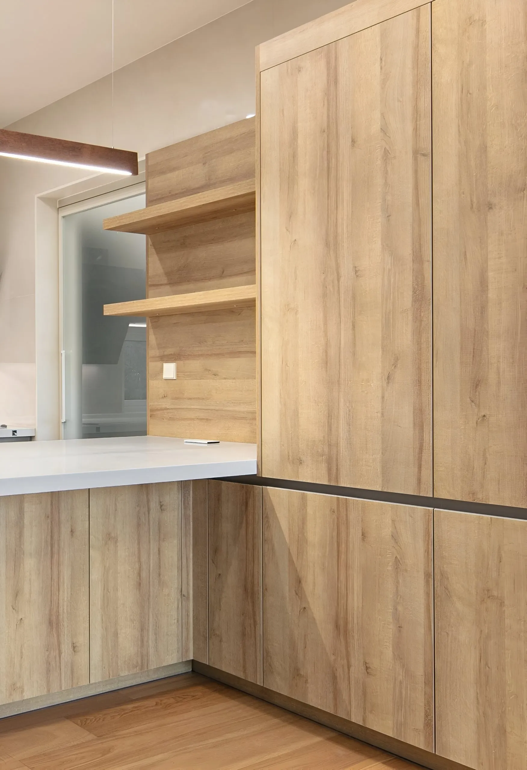 Top Mẫu Tủ Bếp Đẹp Hiện Đại: Tủ Bếp Gỗ Công Nghiệp Phủ Melamine GP Furniture 86 1730278068338_075773