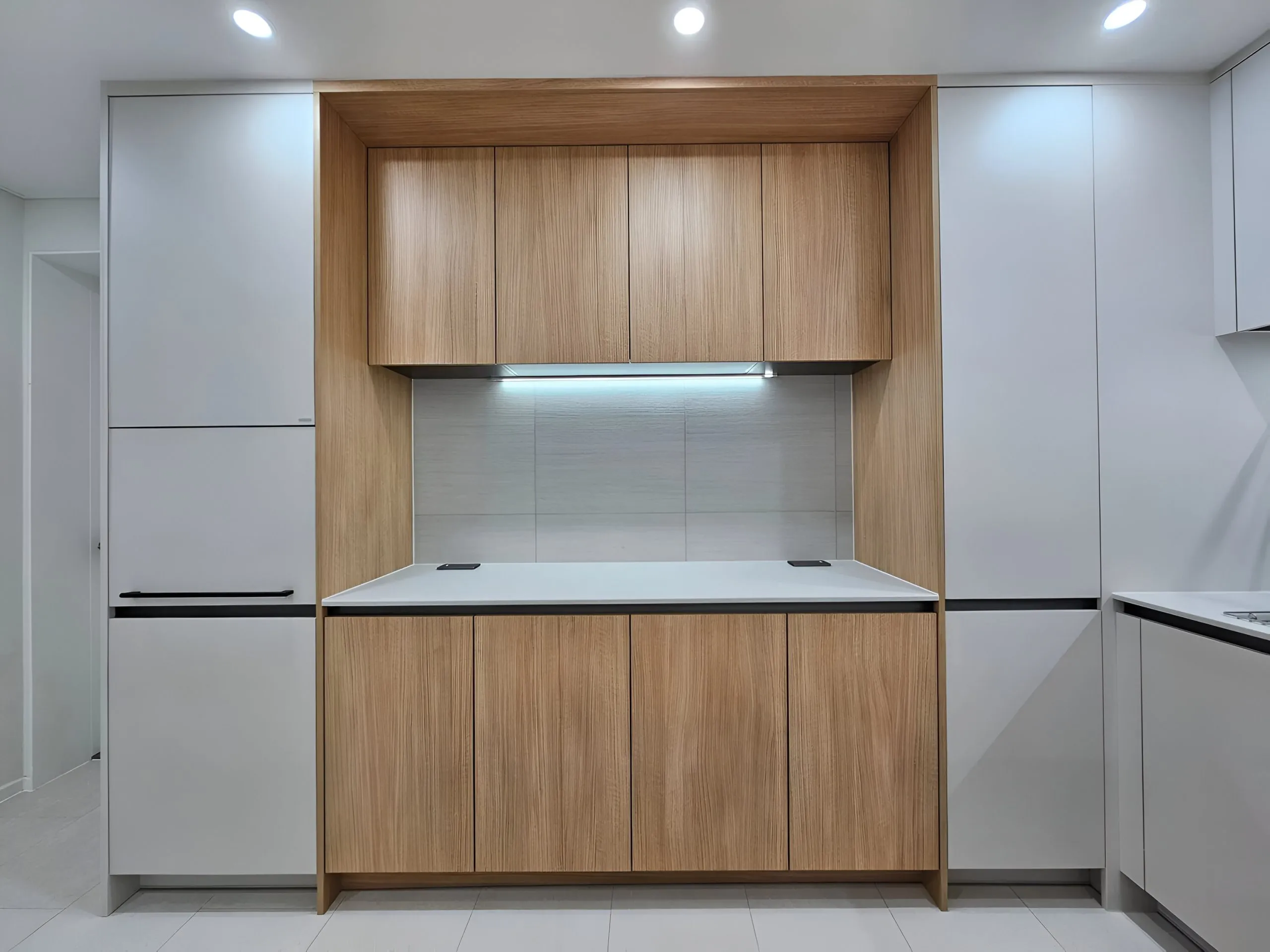 Top Mẫu Tủ Bếp Đẹp Hiện Đại: Tủ Bếp Gỗ Công Nghiệp Phủ Melamine GP Furniture 76 1732177496979_0c8796