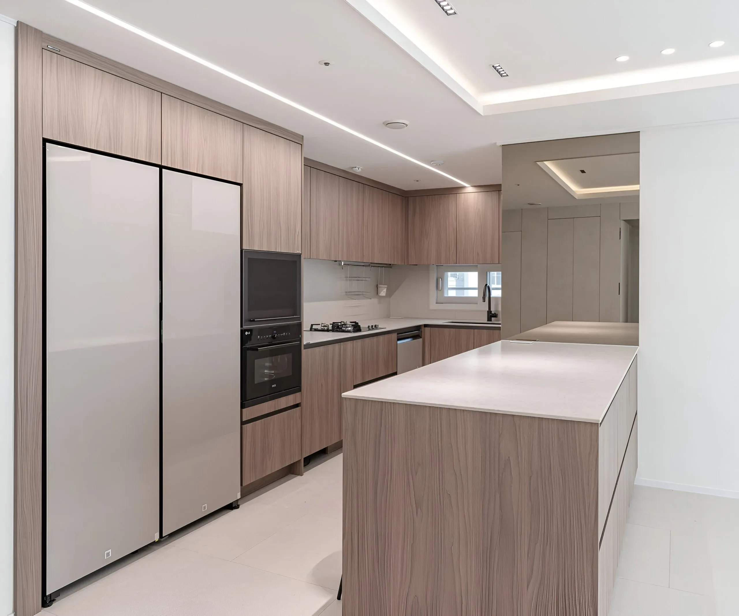 Top Mẫu Tủ Bếp Đẹp Hiện Đại: Tủ Bếp Gỗ Công Nghiệp Phủ Melamine GP Furniture 65 1733743324440_0beee8