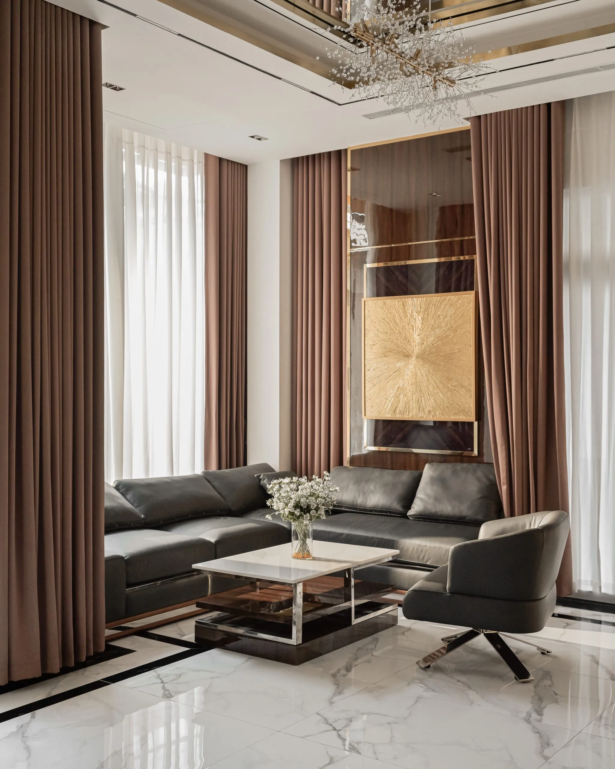Tổng Hợp Thiết Kế Nội Thất Phòng Khách Sang Trọng, Hiện Đại Từ GP Furniture 10 20230330 Huy Son Gap 08