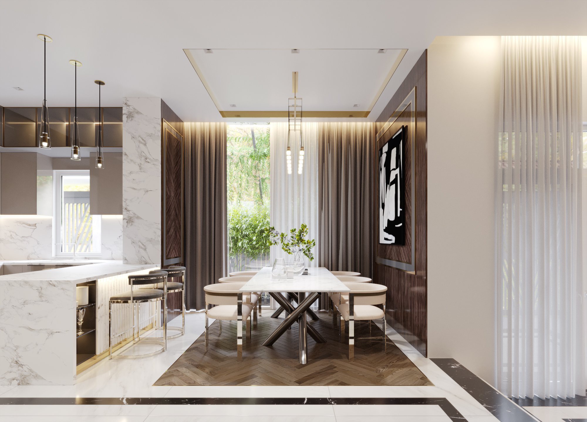 Báo Giá Thiết Kế và Thi Công Nội Thất Biệt Thự, Nhà Phố GP Furniture 17 4