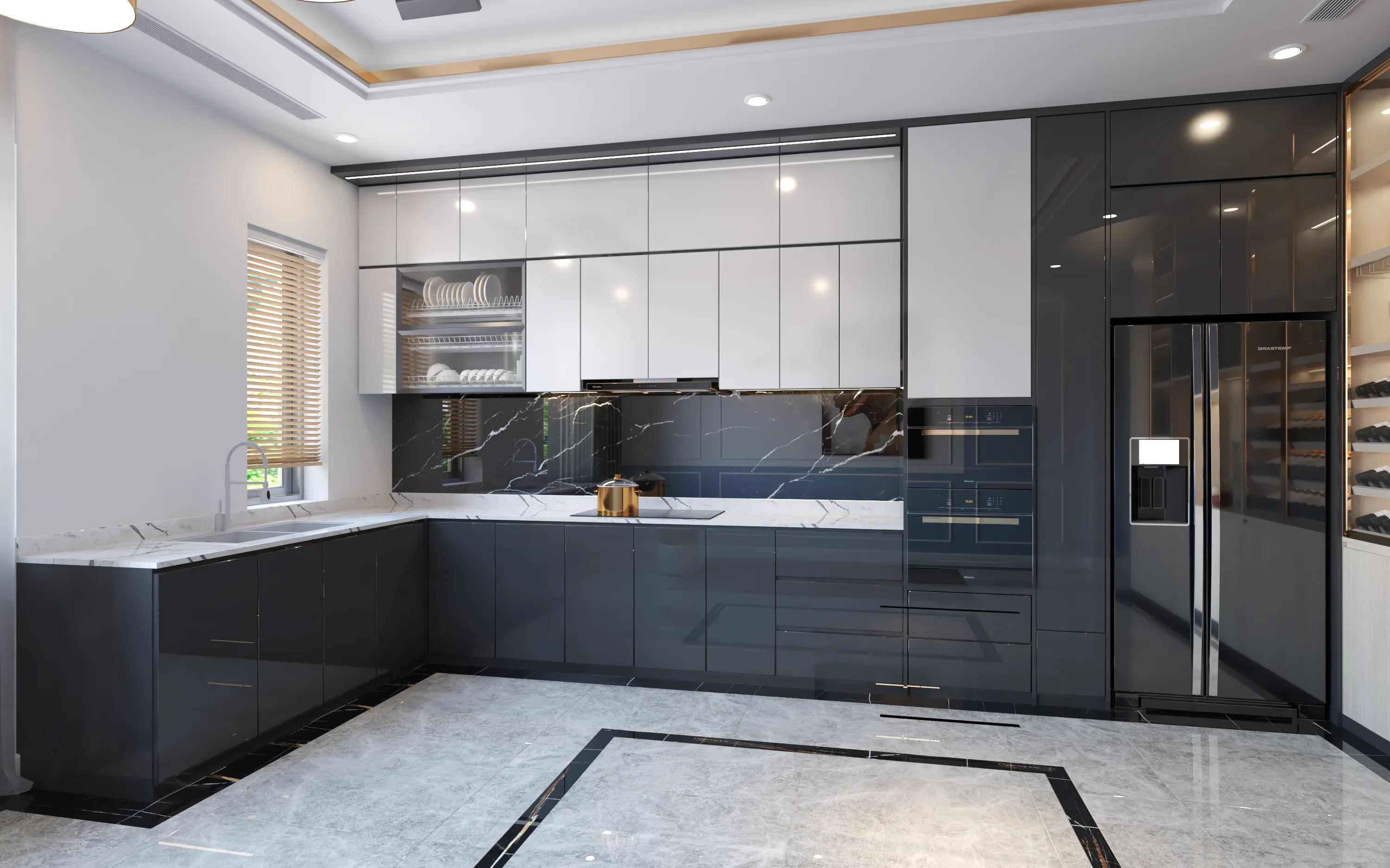 Top Thiết Kế Tủ Bếp Gỗ Phủ Acrylic: Vẻ Đẹp Sang Trọng Bền Vững Theo Thời Gian 34 4