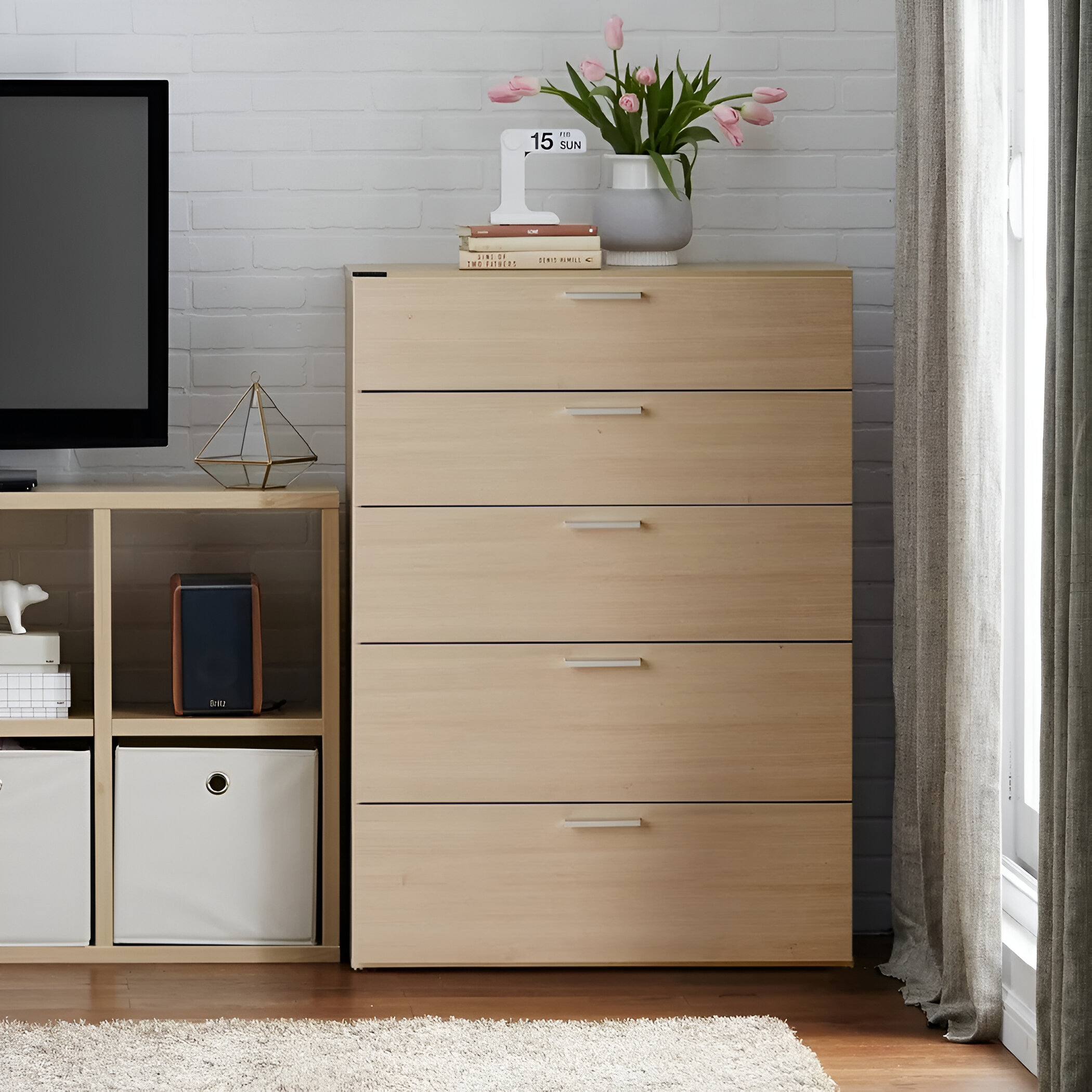 Tủ Gỗ Đa Năng, Tủ Ngăn Kéo Đựng Quần Áo GP FurnitureĐơn Giản và Tiện Nghi, Sắp Xếp Đồ Thông Minh