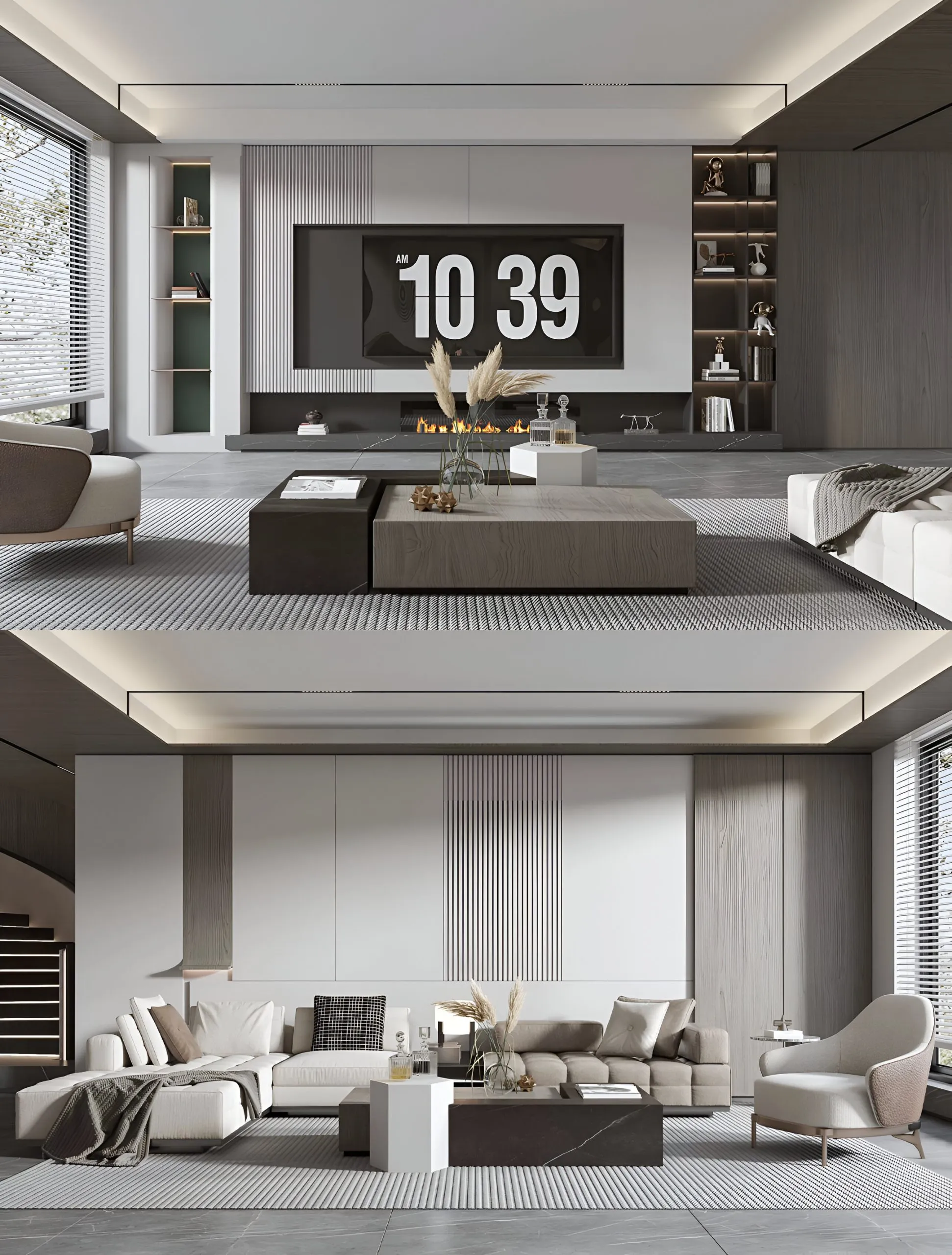Top 99+ Thiết Kế Nội Thất Phòng Khách: Tủ Vách Gỗ Công Nghiệp Hiện Đại 22 IMG_0935