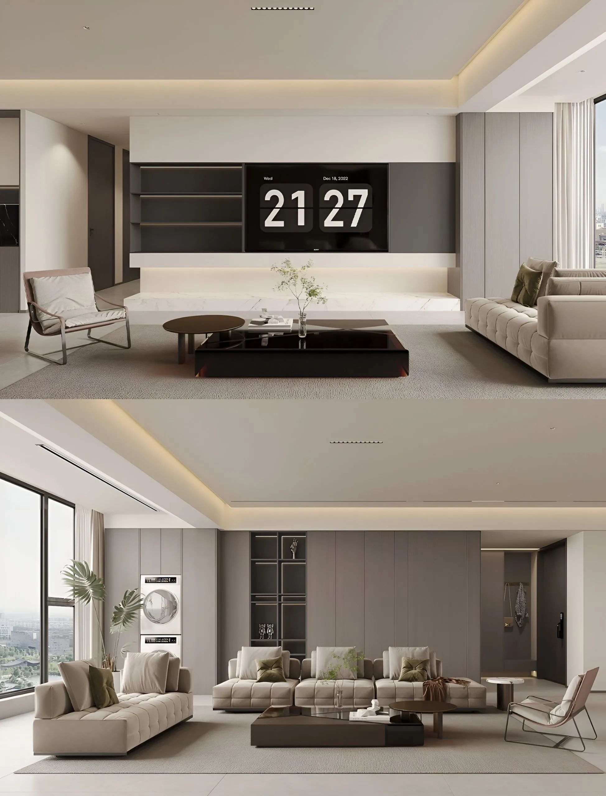 Top 99+ Thiết Kế Nội Thất Phòng Khách: Tủ Vách Gỗ Công Nghiệp Hiện Đại 32 IMG_0946