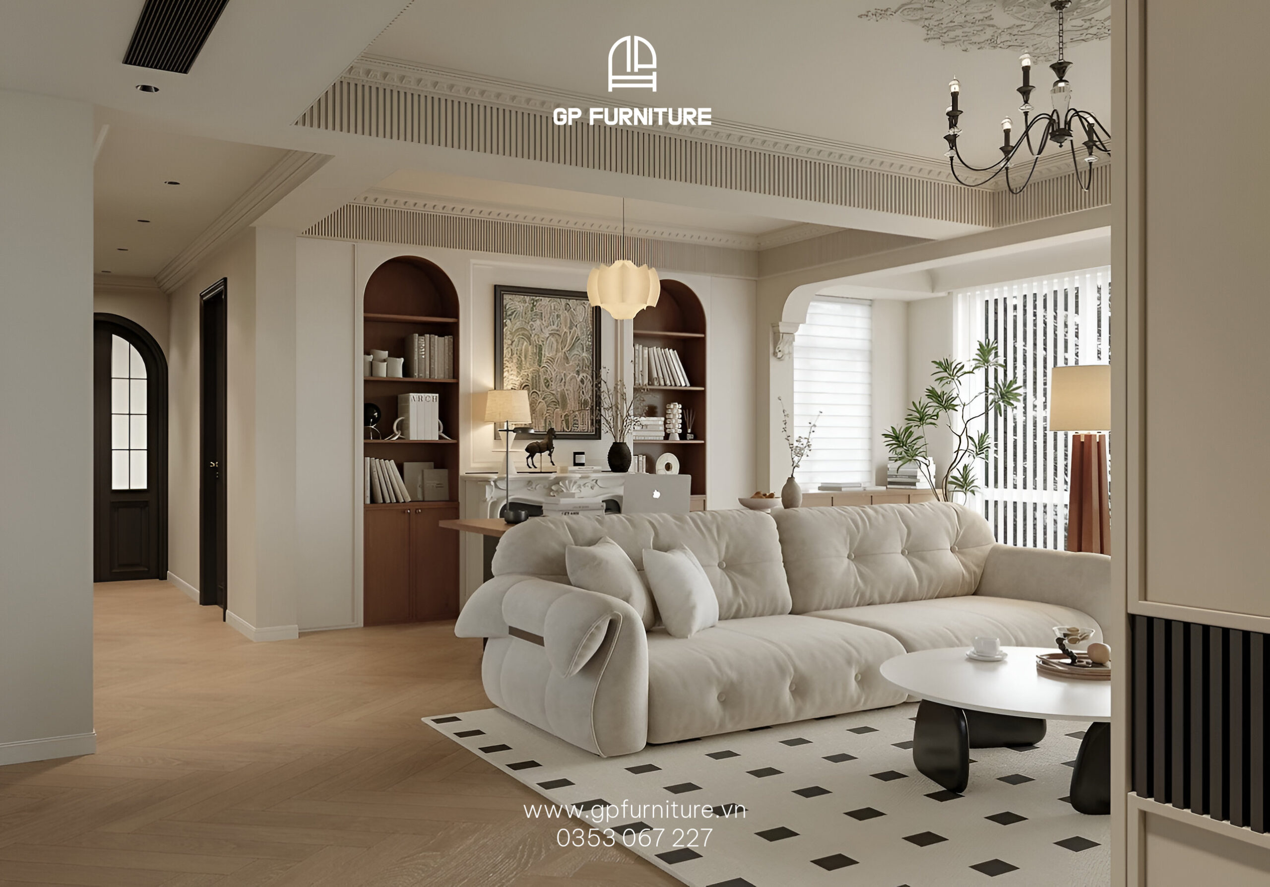 Báo Giá Thiết Kế Nội Thất Chung Cư GP Furniture: Giải Pháp Tối Ưu Cho Không Gian Sống 6 Báo Giá Thiết Kế Nội Thất Chung Cư GP Furniture: Giải Pháp Tối Ưu Cho Không Gian Sống