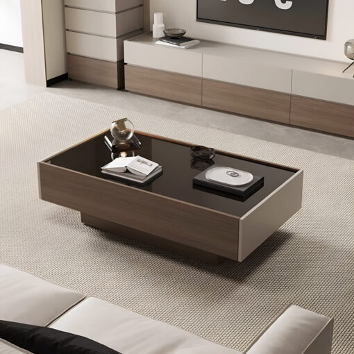 bàn trà gỗ thanh lịch gp furniture