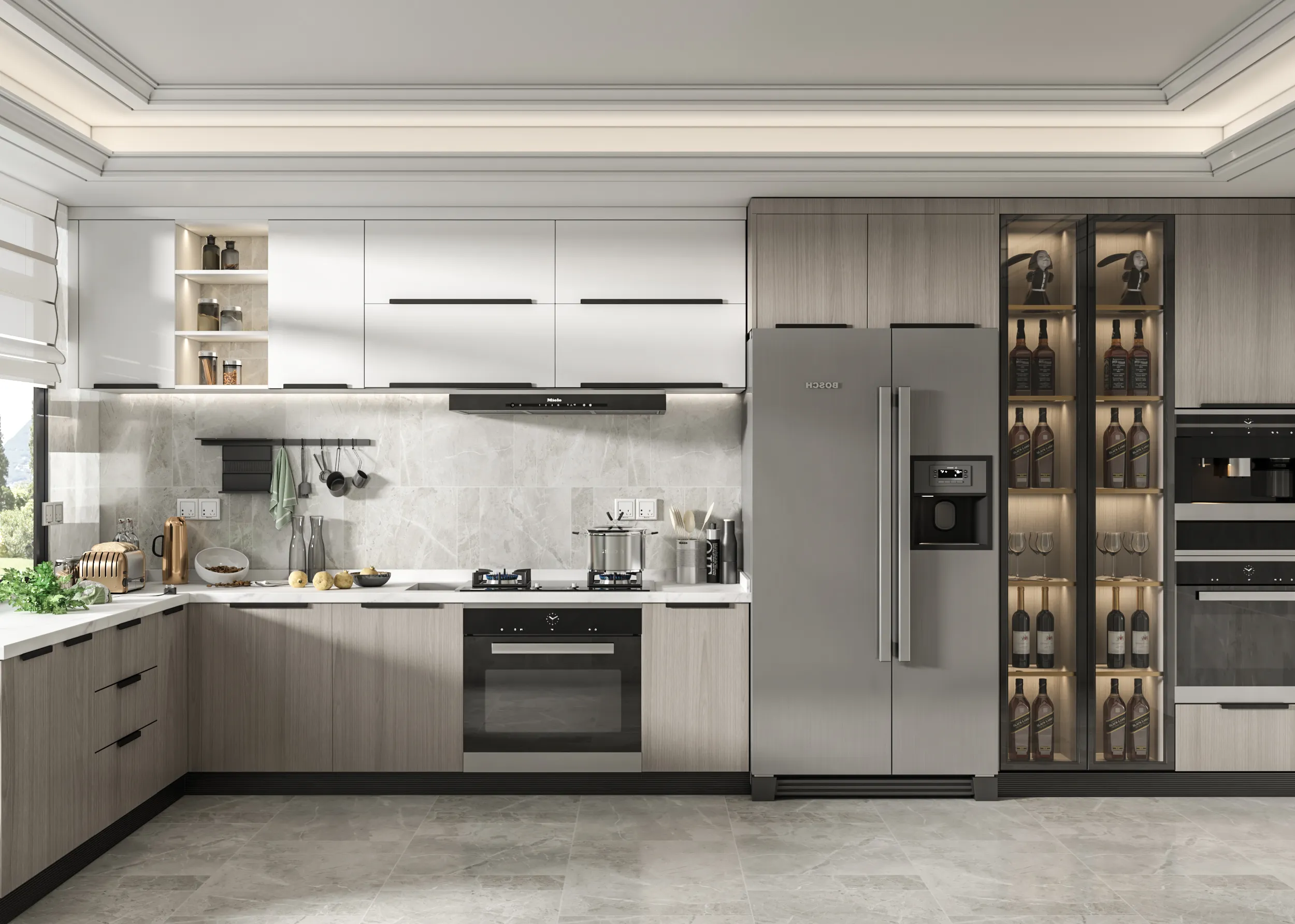 Top 99+ Mẫu Thiết Kế Bếp Đẹp Hiện Đại 2025: Tủ Bếp Gỗ Công Nghiệp GP Furniture 40 TU BEP 105