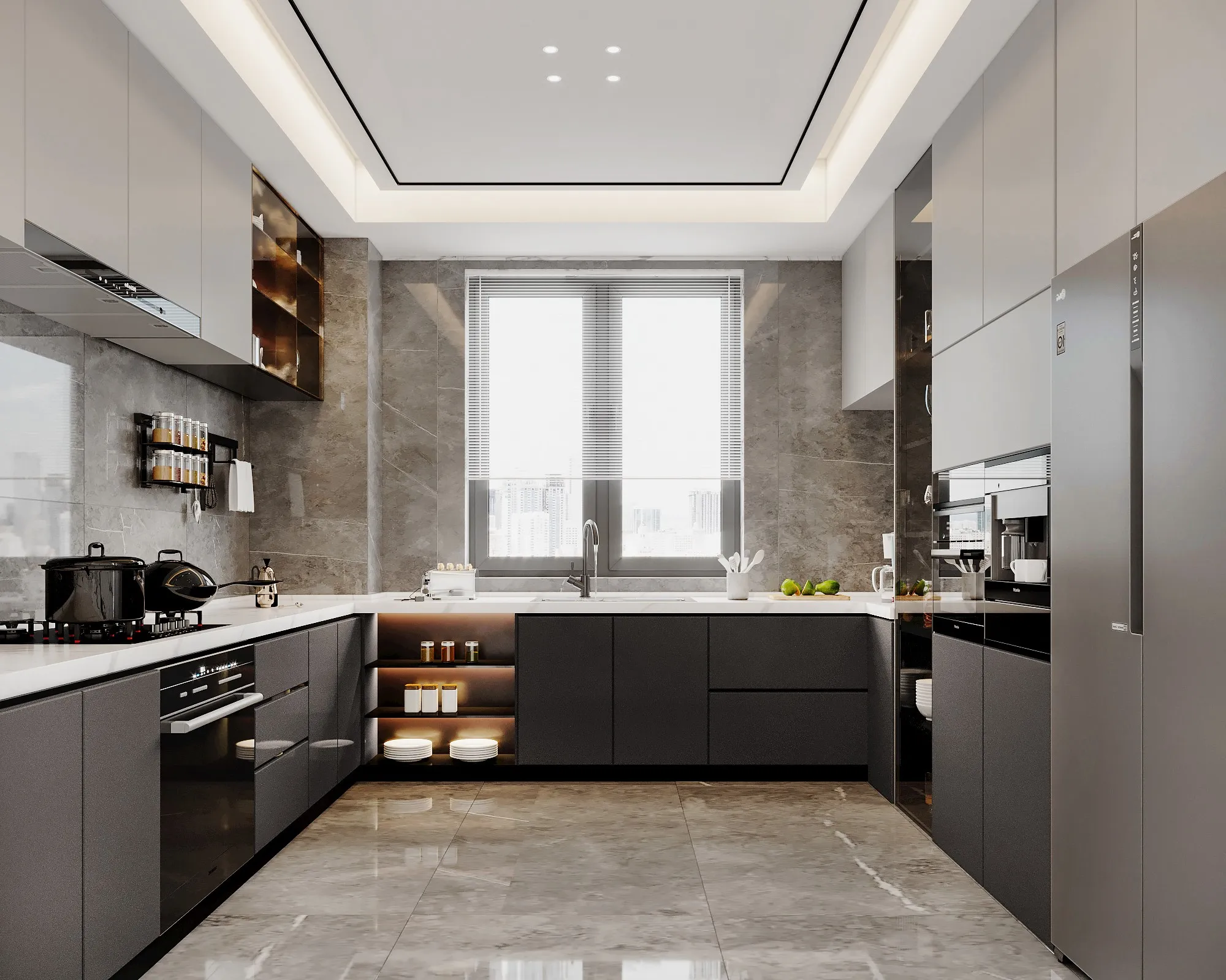 Top 99+ Mẫu Thiết Kế Bếp Đẹp Hiện Đại 2025: Tủ Bếp Gỗ Công Nghiệp GP Furniture 45 TU BEP 116