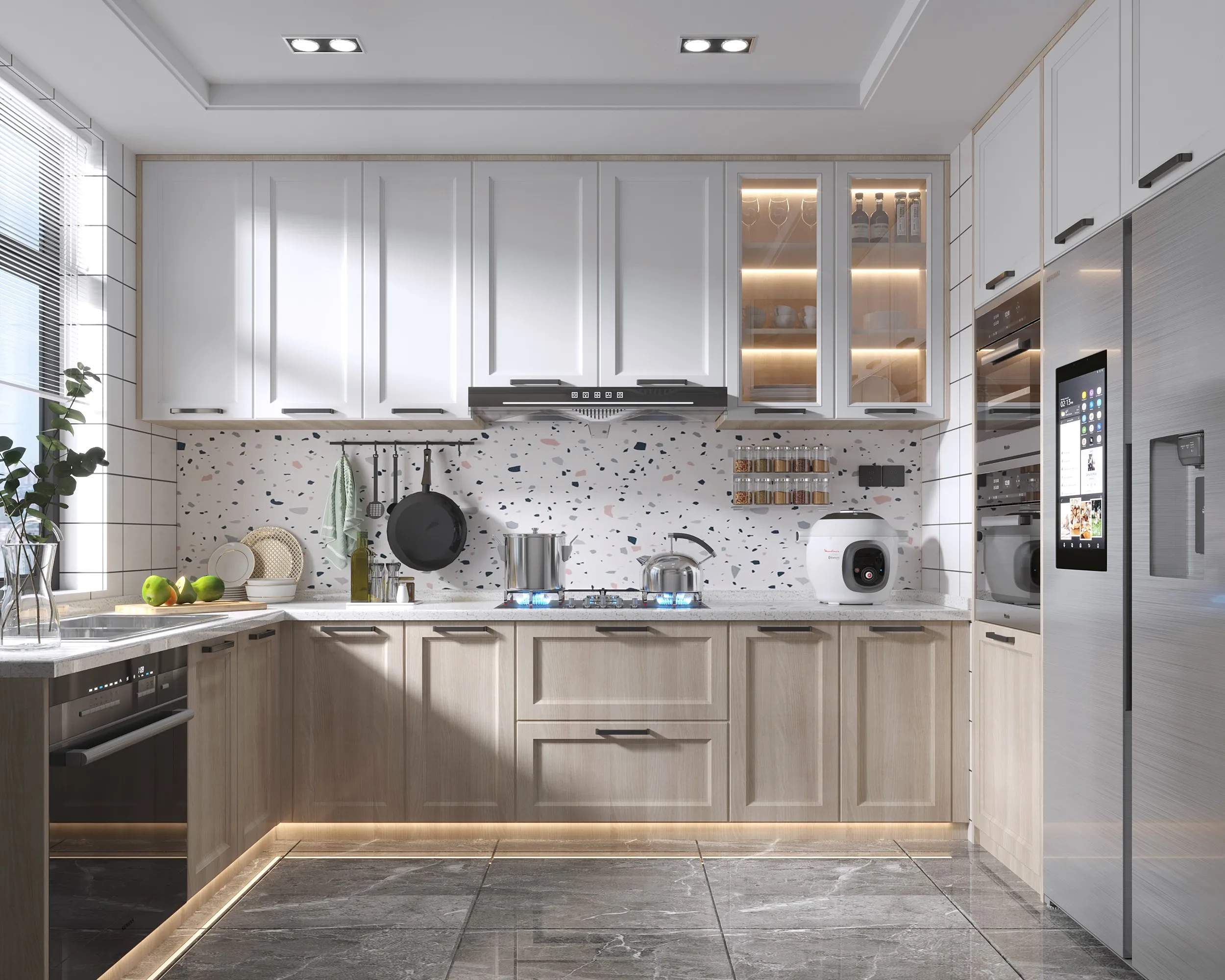 Top 99+ Mẫu Thiết Kế Bếp Đẹp Hiện Đại 2025: Tủ Bếp Gỗ Công Nghiệp GP Furniture 51 TU BEP 249