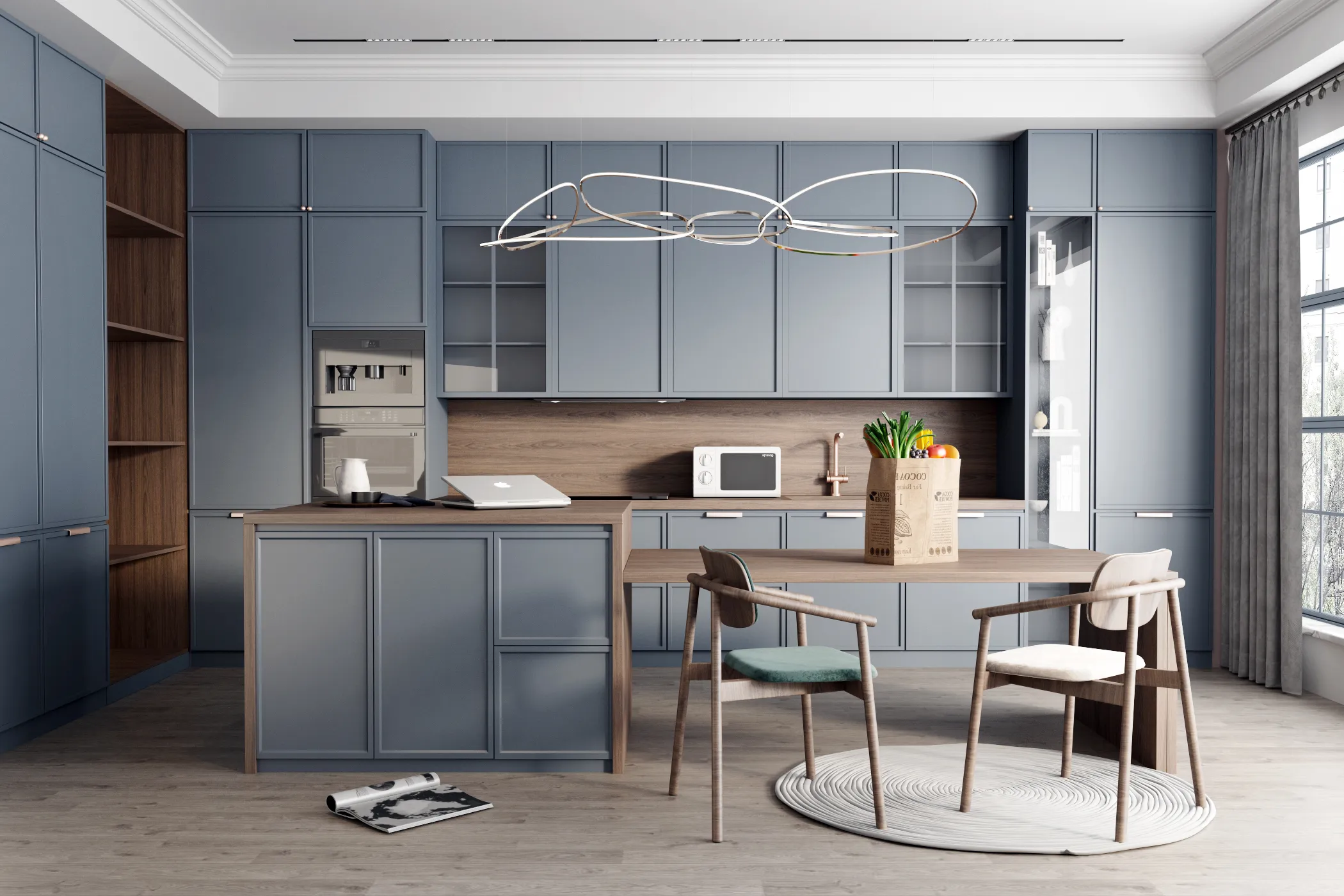 Top 99+ Mẫu Thiết Kế Bếp Đẹp Hiện Đại 2025: Tủ Bếp Gỗ Công Nghiệp GP Furniture 52 TU BEP 275
