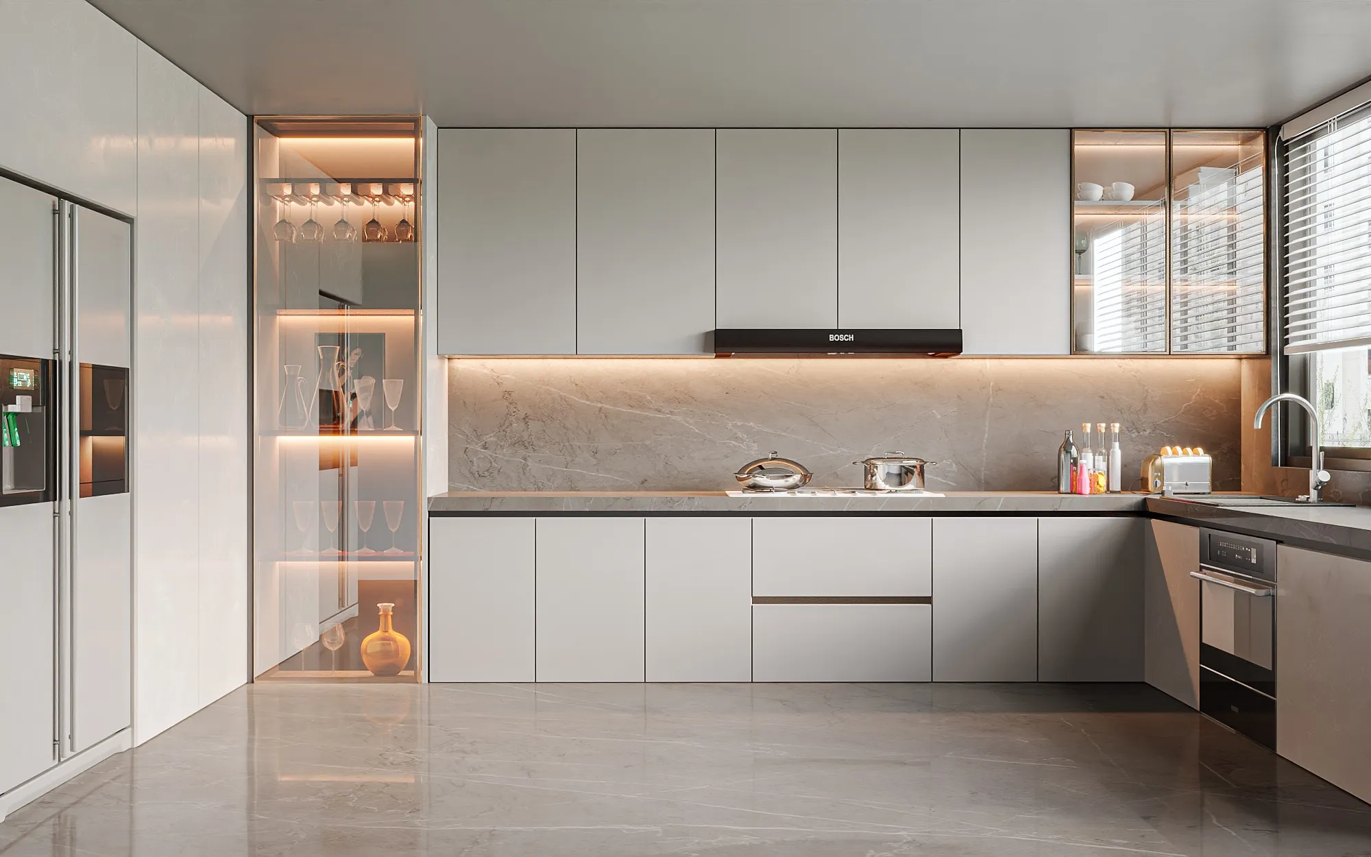 Top 99+ Mẫu Thiết Kế Bếp Đẹp Hiện Đại 2025: Tủ Bếp Gỗ Công Nghiệp GP Furniture 53 TU BEP 289