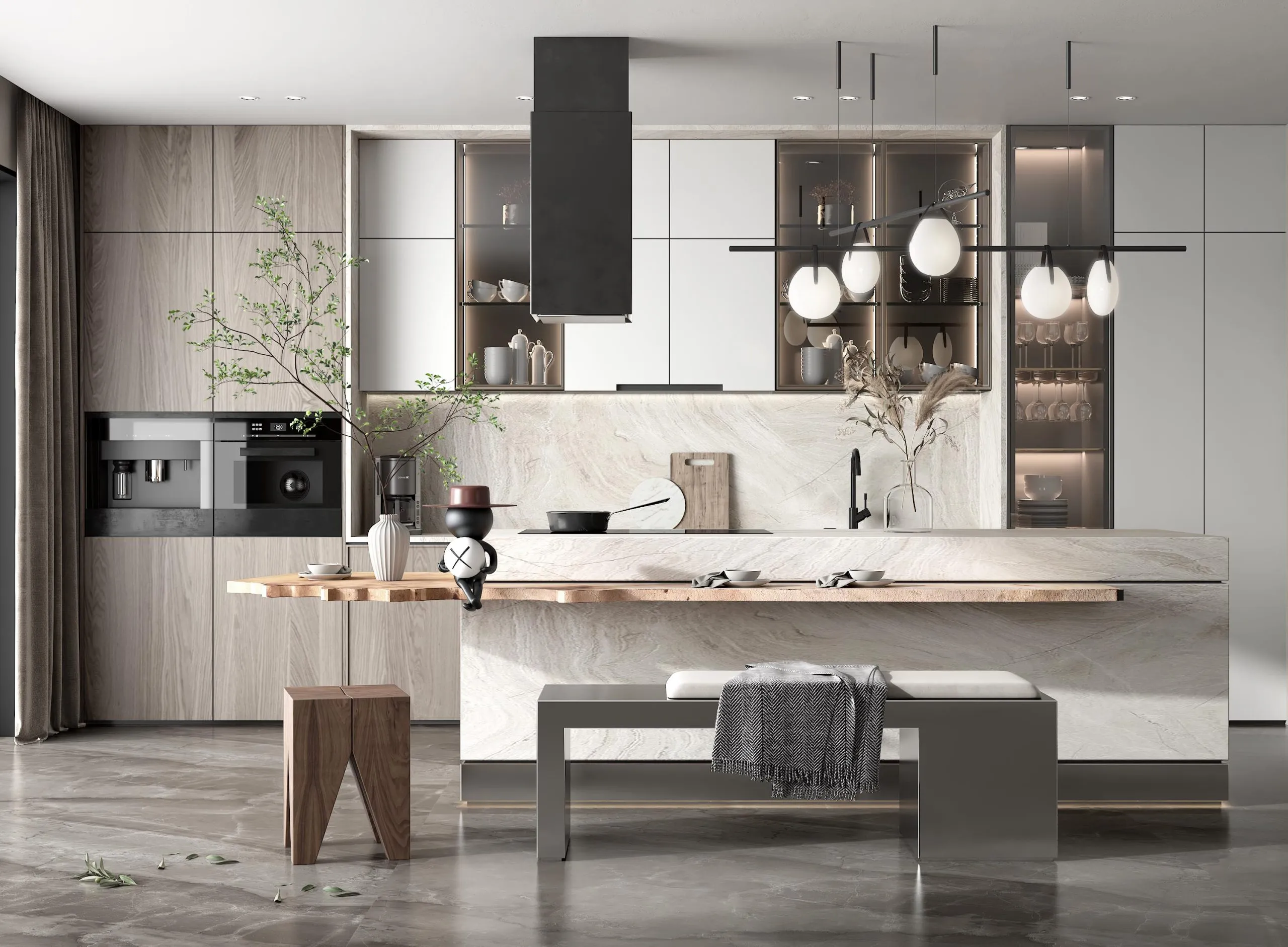 Top 99+ Mẫu Thiết Kế Bếp Đẹp Hiện Đại 2025: Tủ Bếp Gỗ Công Nghiệp GP Furniture 19 TU BEP 33