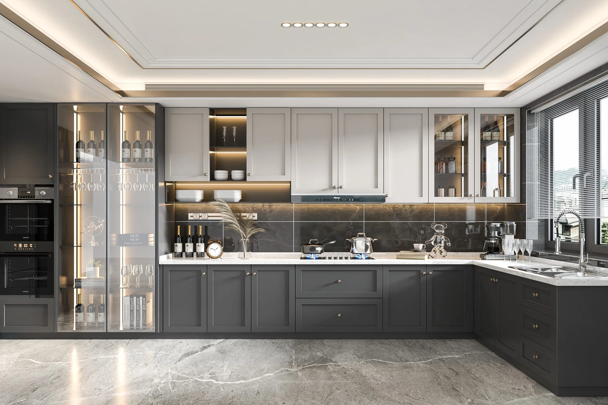 Top 99+ Mẫu Thiết Kế Bếp Đẹp Hiện Đại 2025: Tủ Bếp Gỗ Công Nghiệp GP Furniture 54 TU BEP 363