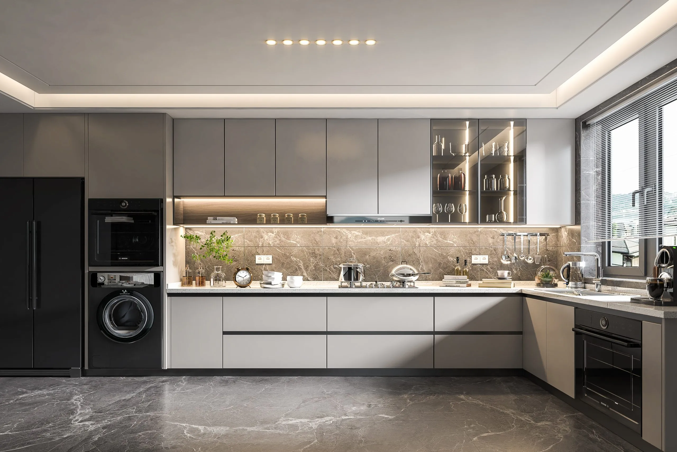 Top 99+ Mẫu Thiết Kế Bếp Đẹp Hiện Đại 2025: Tủ Bếp Gỗ Công Nghiệp GP Furniture 25 TU BEP 51