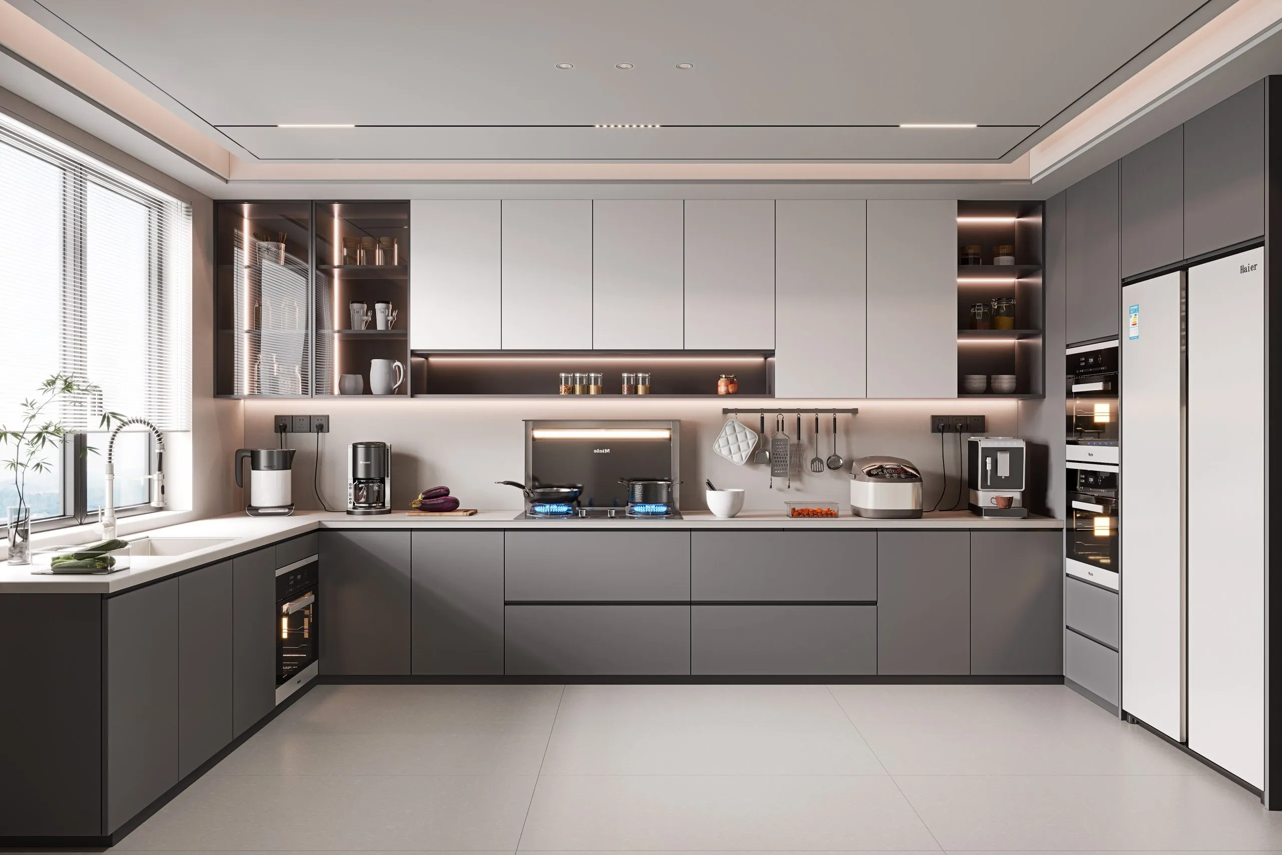 Top 99+ Mẫu Thiết Kế Bếp Đẹp Hiện Đại 2025: Tủ Bếp Gỗ Công Nghiệp GP Furniture 26 TU BEP 53
