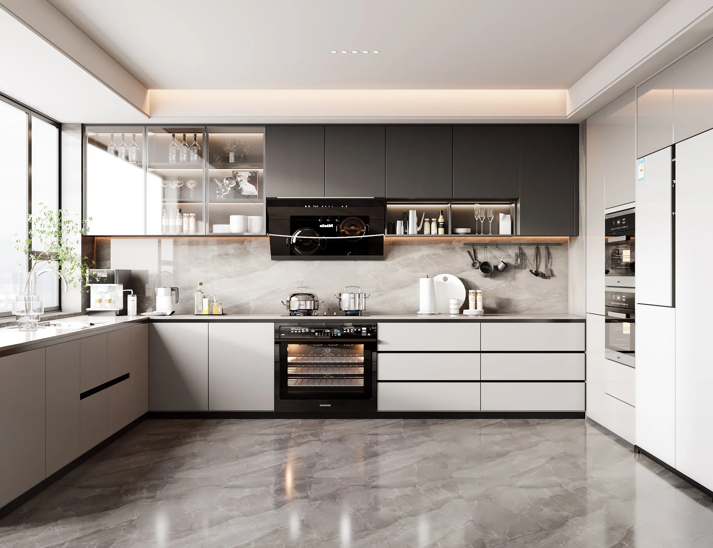 Top 99+ Mẫu Thiết Kế Bếp Đẹp Hiện Đại 2025: Tủ Bếp Gỗ Công Nghiệp GP Furniture 29 TU BEP 56