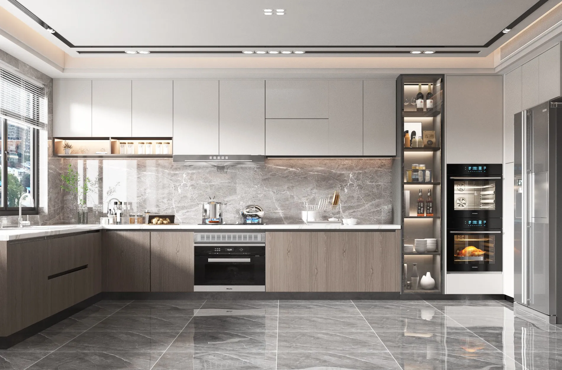 Top 99+ Mẫu Thiết Kế Bếp Đẹp Hiện Đại 2025: Tủ Bếp Gỗ Công Nghiệp GP Furniture 30 TU BEP 57