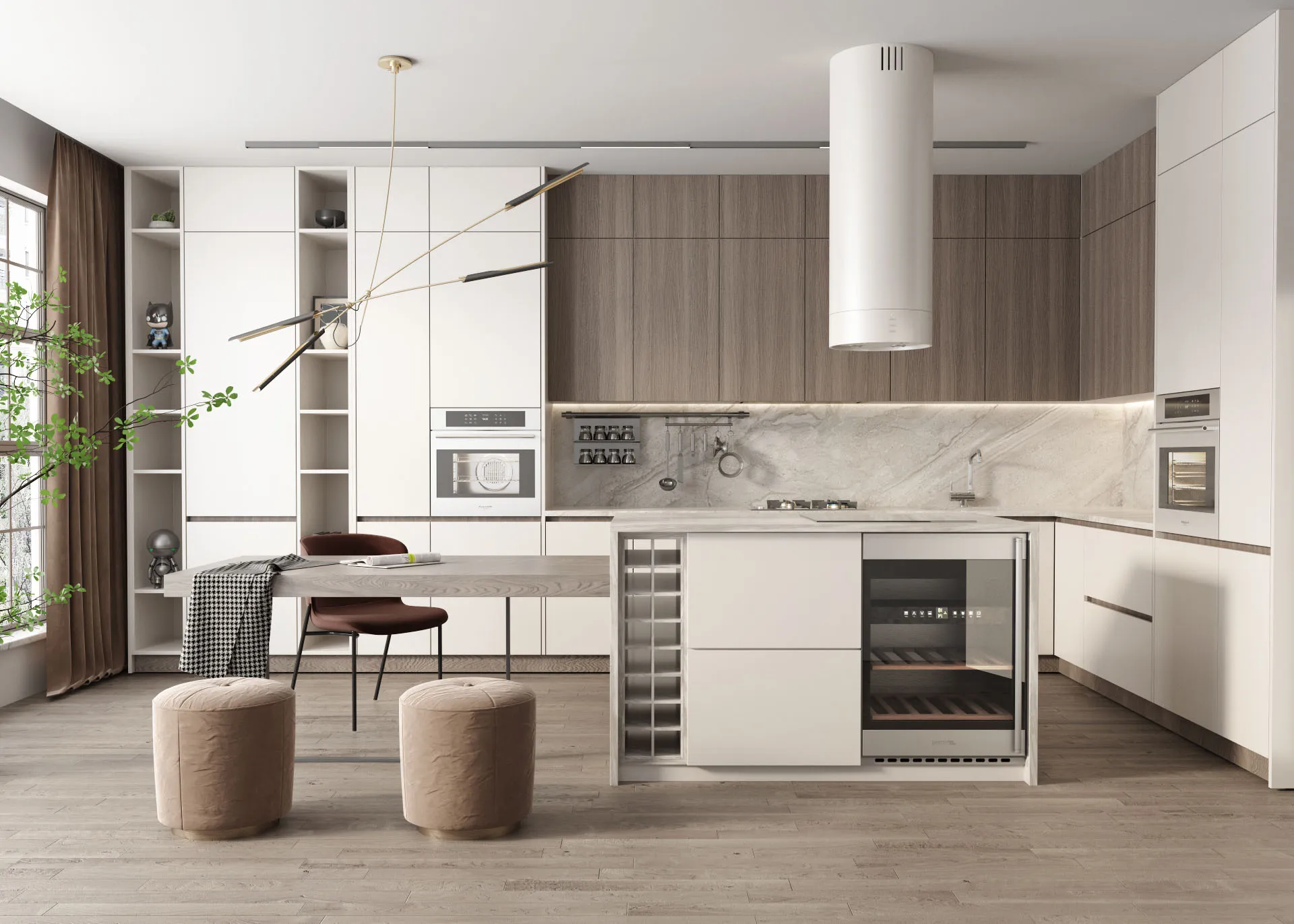 Top 99+ Mẫu Thiết Kế Bếp Đẹp Hiện Đại 2025: Tủ Bếp Gỗ Công Nghiệp GP Furniture 10 TU BEP 6