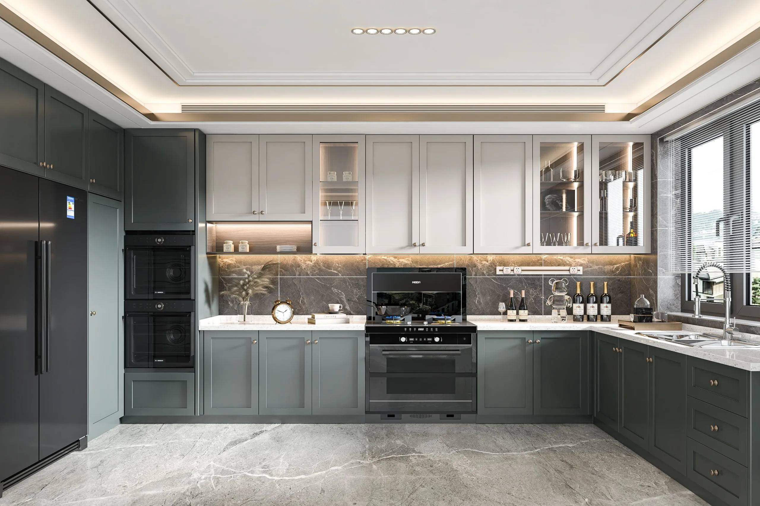 Top 99+ Mẫu Thiết Kế Bếp Đẹp Hiện Đại 2025: Tủ Bếp Gỗ Công Nghiệp GP Furniture 34 TU BEP 76