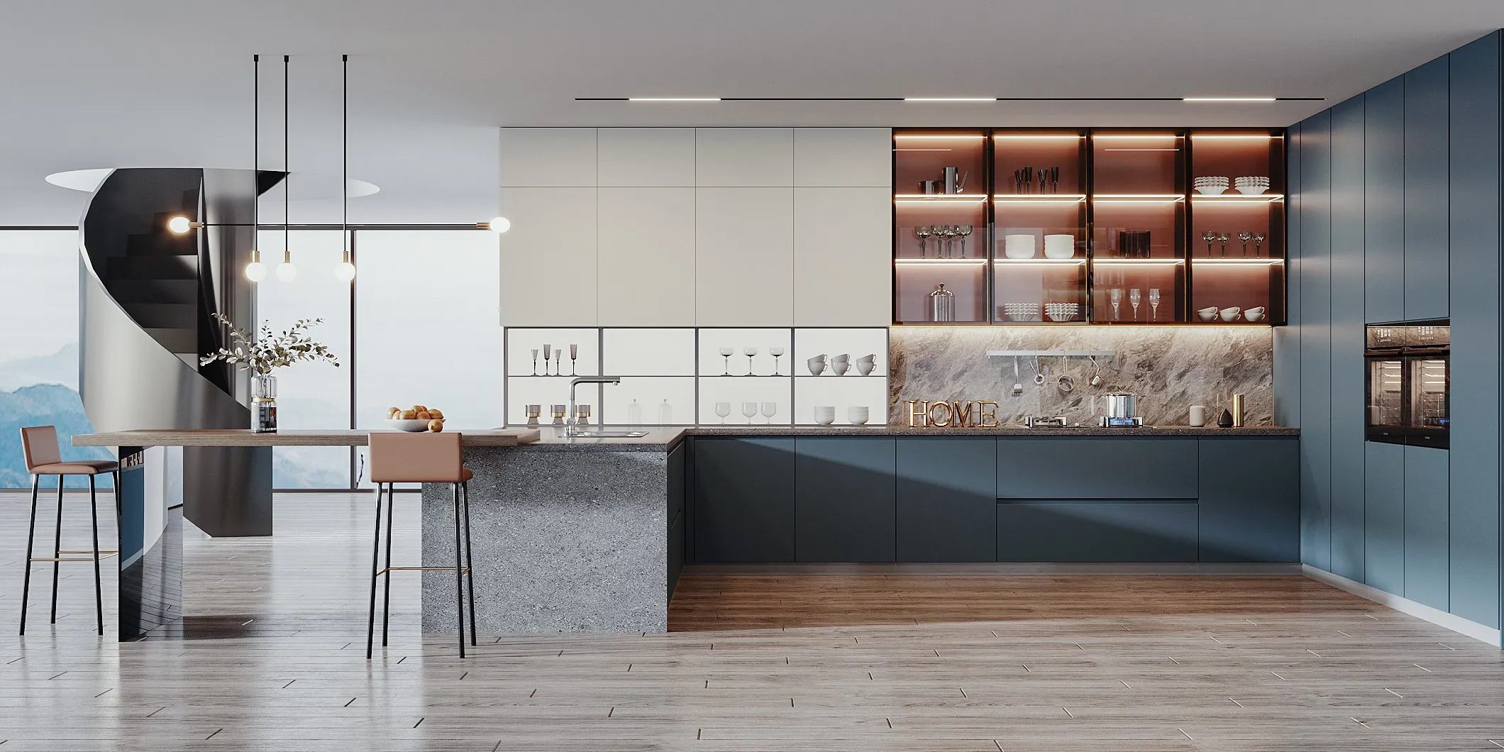 Top 99+ Mẫu Thiết Kế Bếp Đẹp Hiện Đại 2025: Tủ Bếp Gỗ Công Nghiệp GP Furniture 37 TU BEP 80