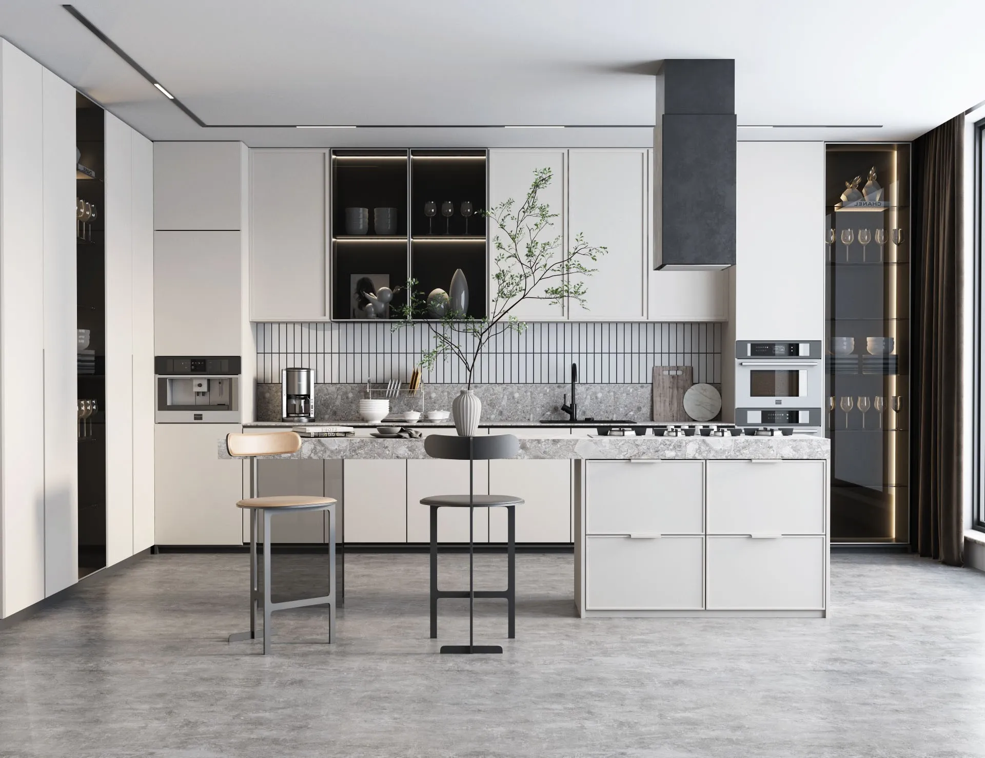 Top 99+ Mẫu Thiết Kế Bếp Đẹp Hiện Đại 2025: Tủ Bếp Gỗ Công Nghiệp GP Furniture 39 TU BEP 89