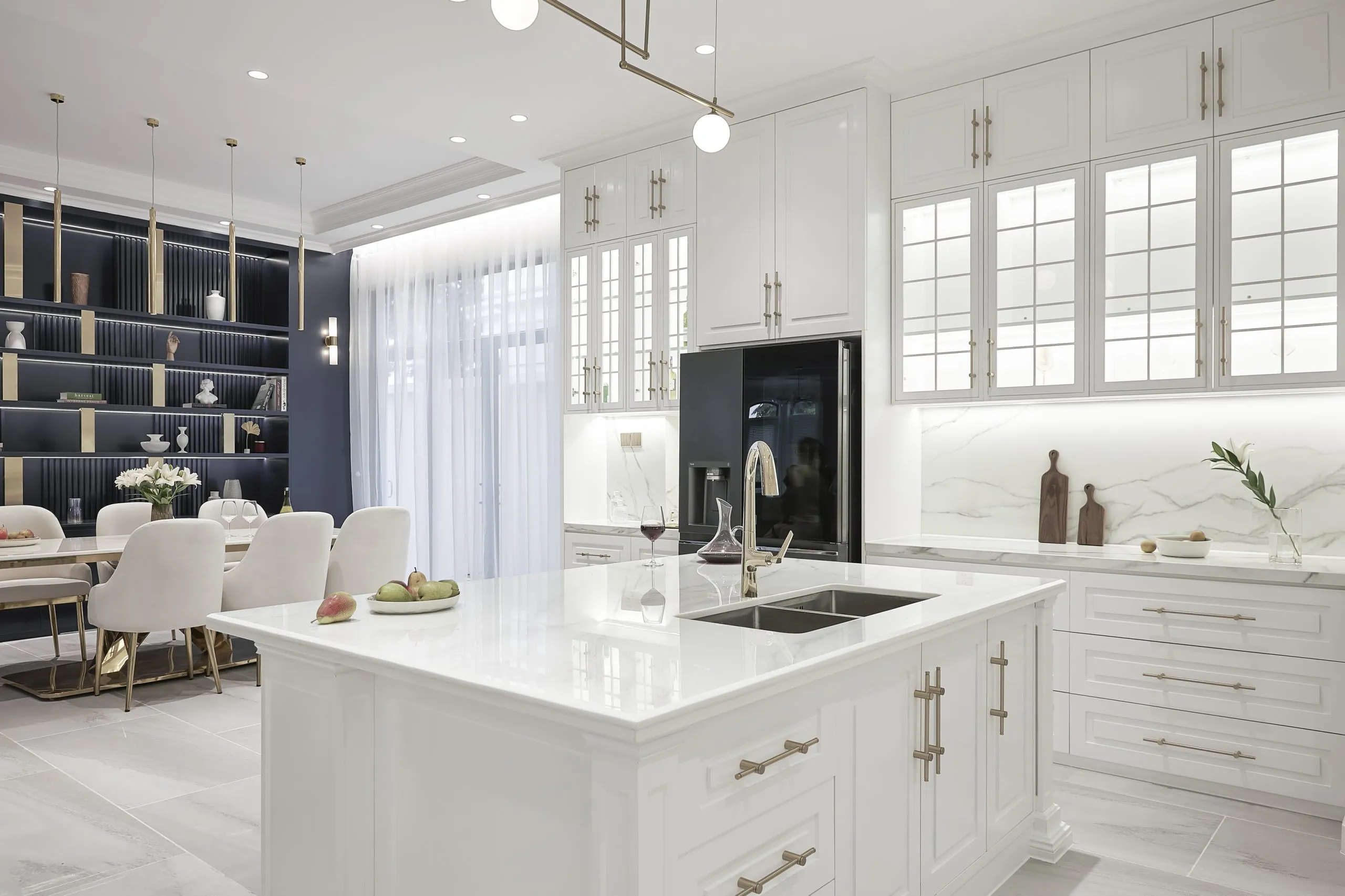 Thiết Kế Tủ Bếp Tân Cổ Điển Hiện Đại: Sự Kết Hợp Tinh Tế Cho Không Gian Sang Trọng 5 Villa20201