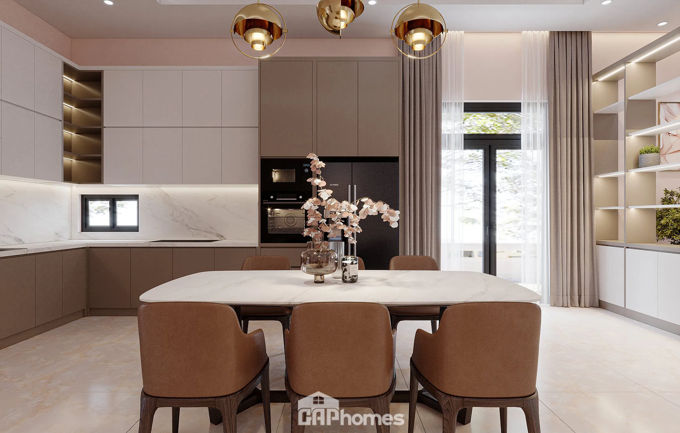 Top Thiết Kế Tủ Bếp Gỗ Phủ Melamine Hiện Đại: Thiết Kế Tinh Tế Với Đường Nét Tối Giản 52 Z3843321038505_f5a9d18a3de554a95b961636e8a3cc1e