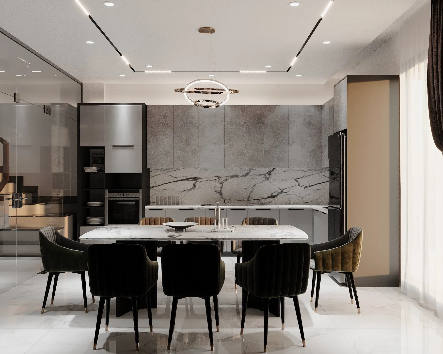 Top Thiết Kế Tủ Bếp Gỗ Phủ Melamine Hiện Đại: Thiết Kế Tinh Tế Với Đường Nét Tối Giản 45 Z3902849137585_80493b0d9537f6b2a22c8daf226c8370