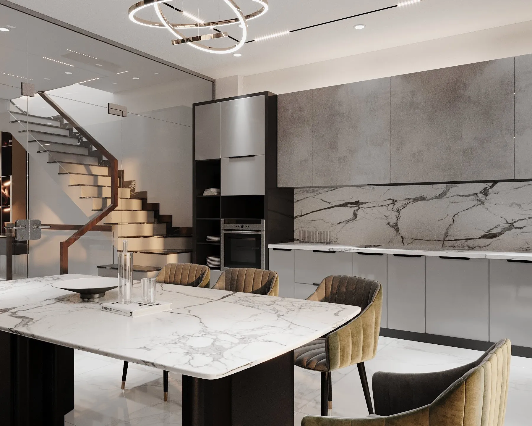 Top Thiết Kế Tủ Bếp Gỗ Phủ Melamine Hiện Đại: Thiết Kế Tinh Tế Với Đường Nét Tối Giản 46 Z3902849137633_8248fb3ca74e89114502eb0587bd0eab