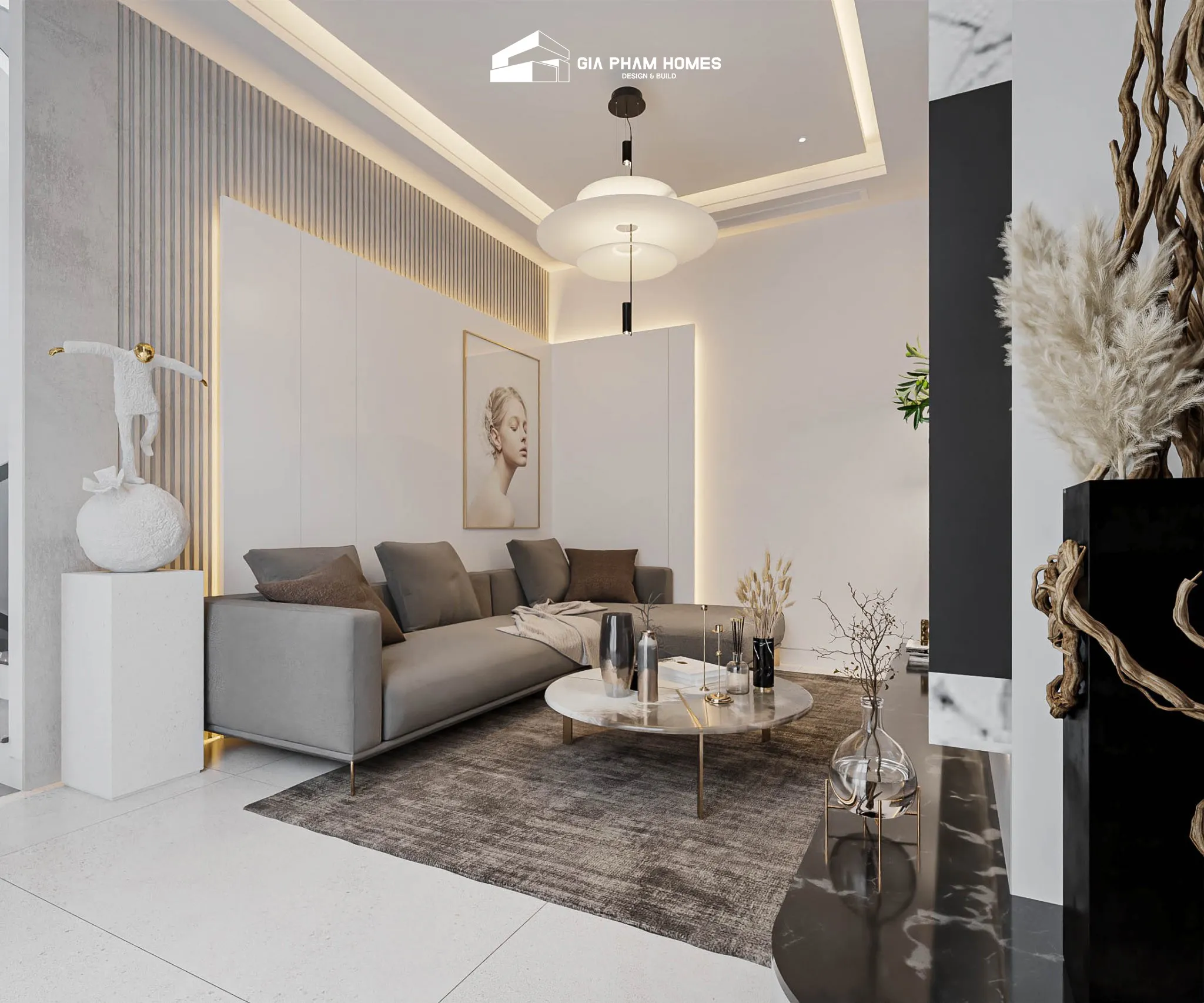 Tổng Hợp Thiết Kế Nội Thất Phòng Khách Sang Trọng, Hiện Đại Từ GP Furniture 68 Z3975339213750_fbca7bd98b81f838c46de2fcb870b347
