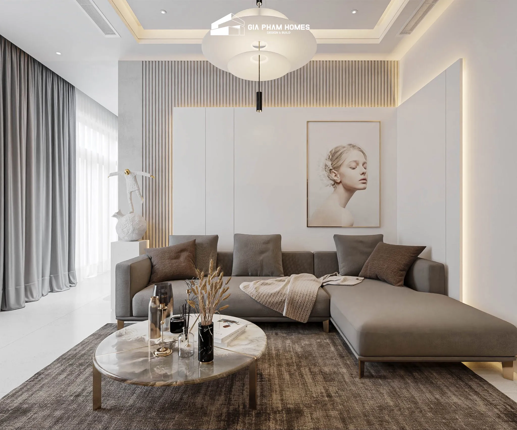 Tổng Hợp Thiết Kế Nội Thất Phòng Khách Sang Trọng, Hiện Đại Từ GP Furniture 71 Z3975339251447_486c12c593c4576fac8dd6909d218caf