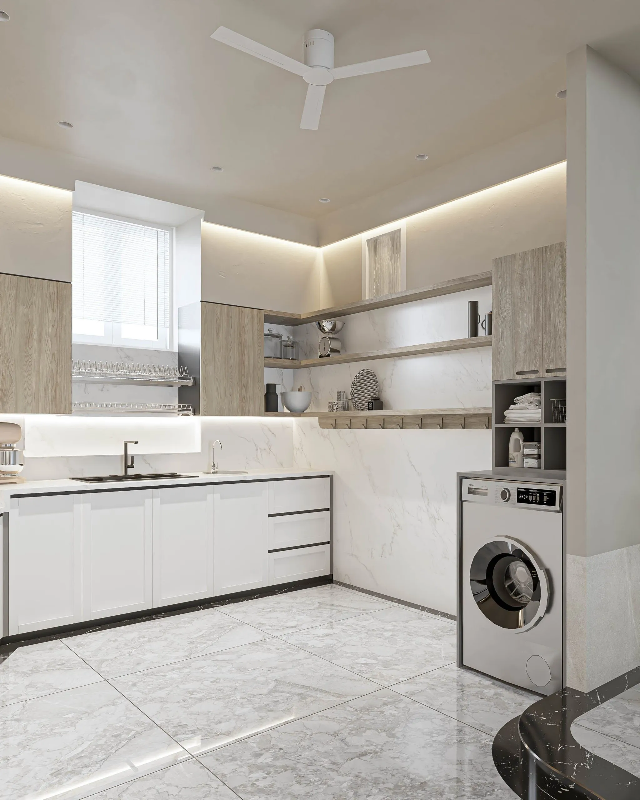 Top Thiết Kế Tủ Bếp Gỗ Phủ Melamine Hiện Đại: Thiết Kế Tinh Tế Với Đường Nét Tối Giản 40 Z4347989330806_fdebf9c64ce11199f8ff9c4a1c224429 1