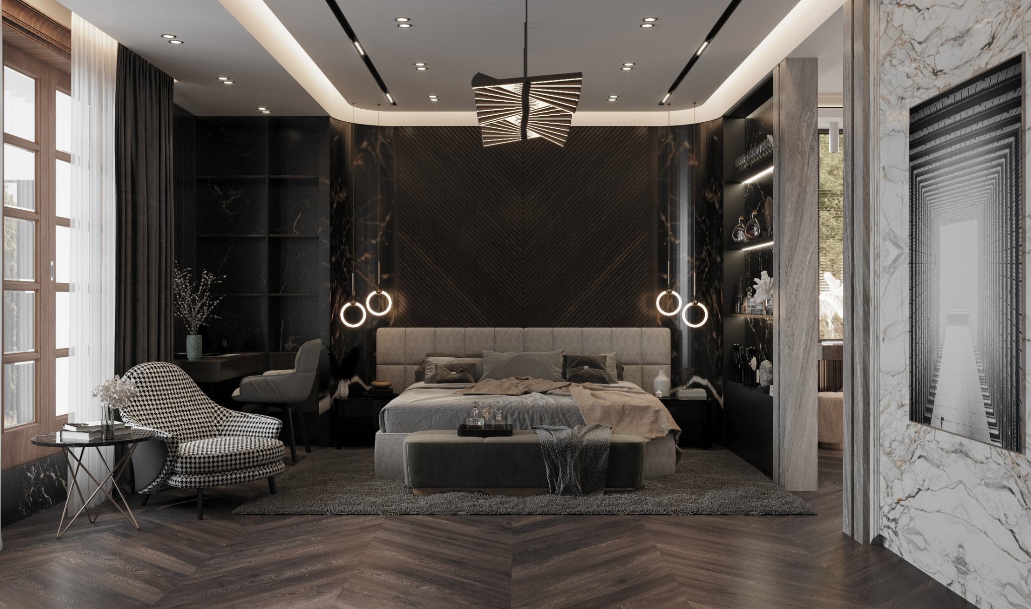 Thiết Kế Phòng Ngủ Luxury: Sang Trọng, Quyền Lực và Đẳng Cấp 75 Z5226249184650_97c246bb3f9b3dc246479d4cf4a80cb1