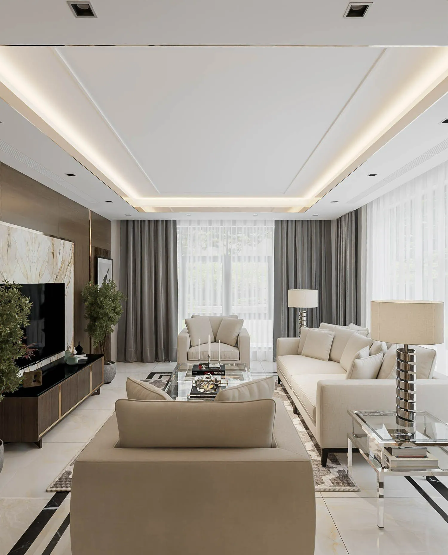 Tổng Hợp Thiết Kế Nội Thất Phòng Khách Sang Trọng, Hiện Đại Từ GP Furniture 62 Z5243074953917_7cc41169f14d050aaa90ade801b5ee88