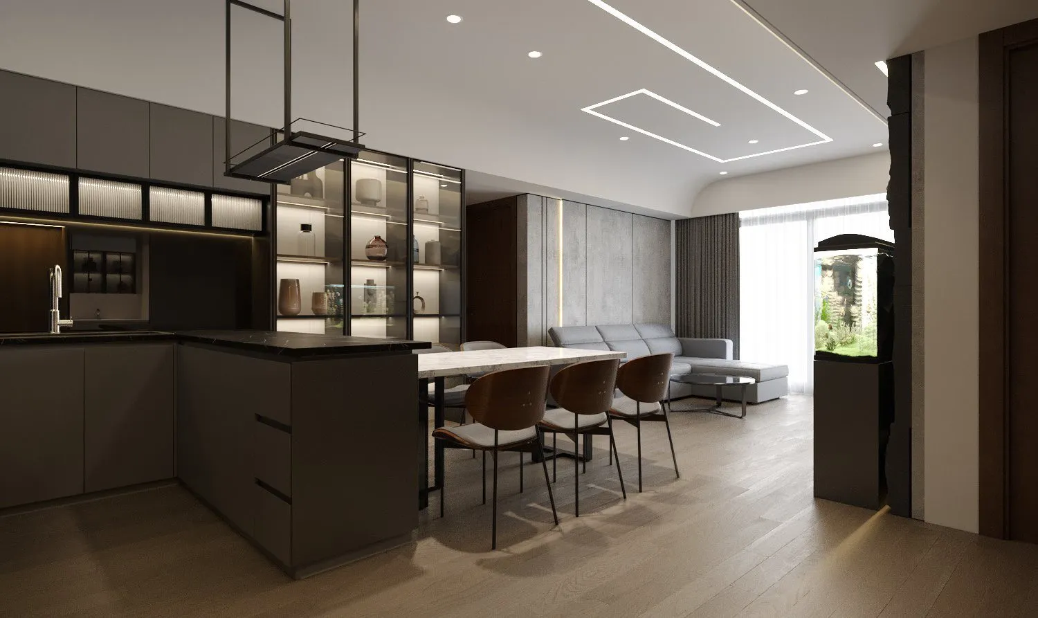 Tổng Hợp Thiết Kế Nội Thất Phòng Khách Sang Trọng, Hiện Đại Từ GP Furniture 67 Z5243092967349_48d14bf8c445819253046e5a98da5e58