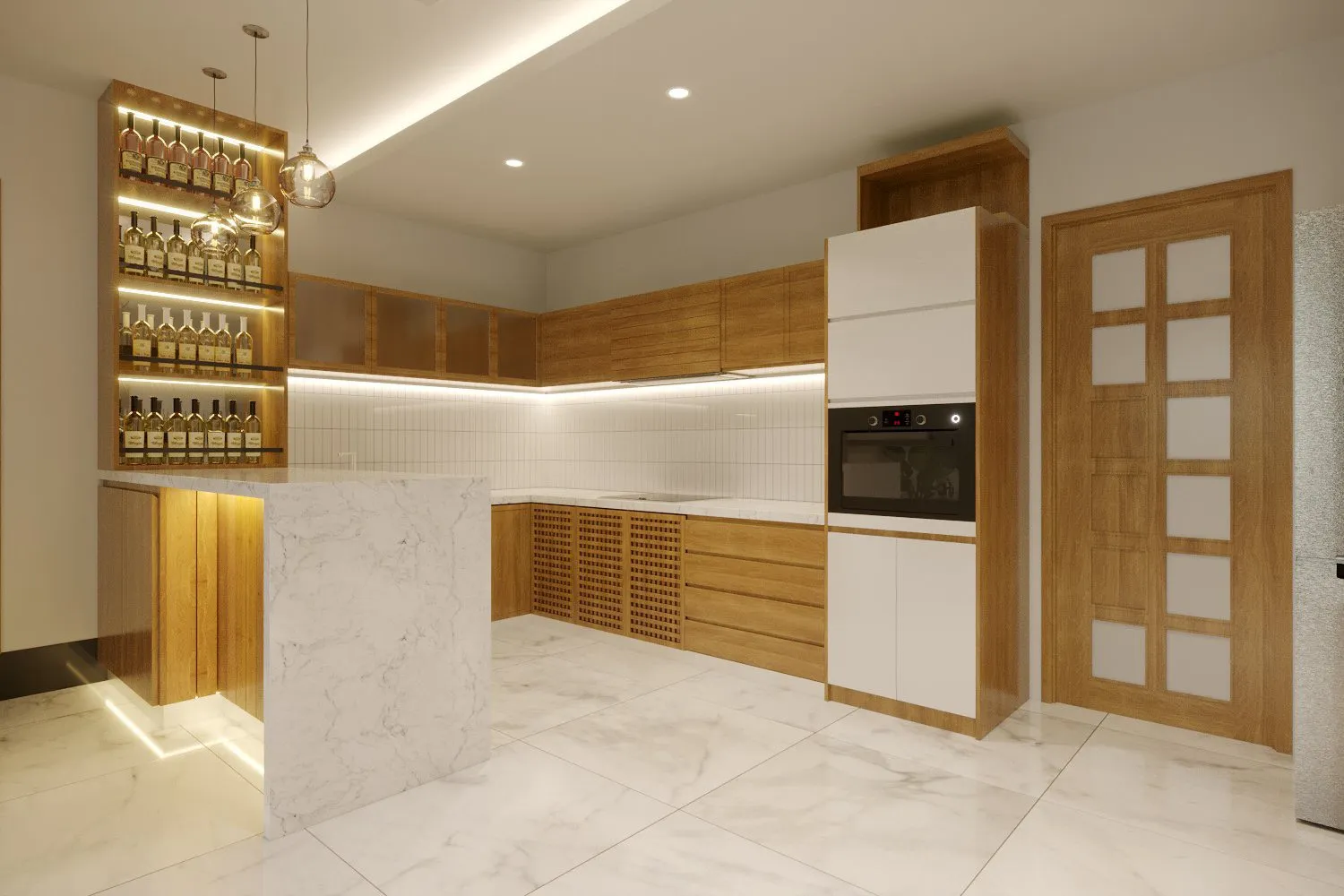 Top Thiết Kế Tủ Bếp Gỗ Phủ Melamine Hiện Đại: Thiết Kế Tinh Tế Với Đường Nét Tối Giản 43 Z5243204094920_78a1ba2fc0cefbc012b5f37f4b6cda6c