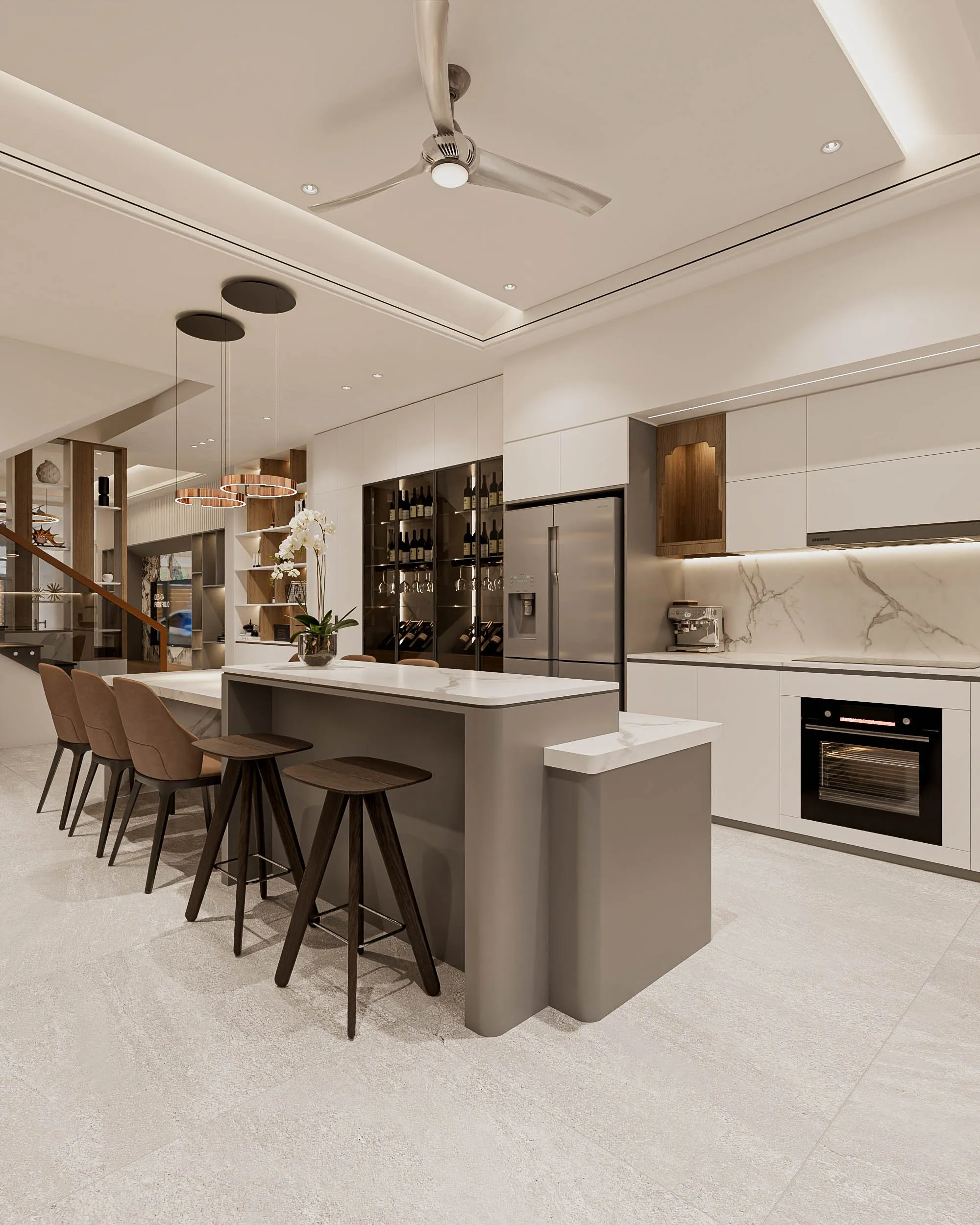 Top Thiết Kế Tủ Bếp Gỗ Phủ Melamine Hiện Đại: Thiết Kế Tinh Tế Với Đường Nét Tối Giản 64 Z5330559745438_315d570c14a2df154ea795b2da1d6f8d