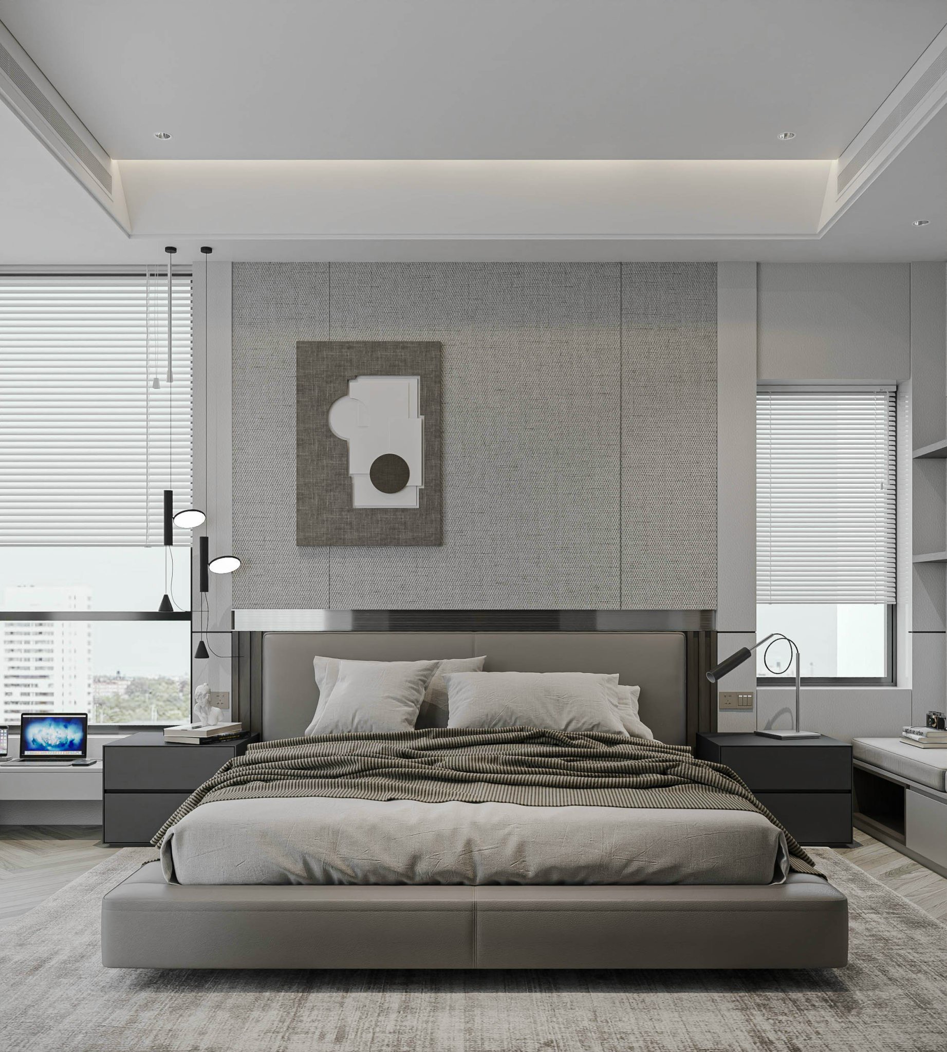 Thiết Kế Phòng Ngủ Luxury: Sang Trọng, Quyền Lực và Đẳng Cấp 2 Thiết Kế Phòng Ngủ Luxury