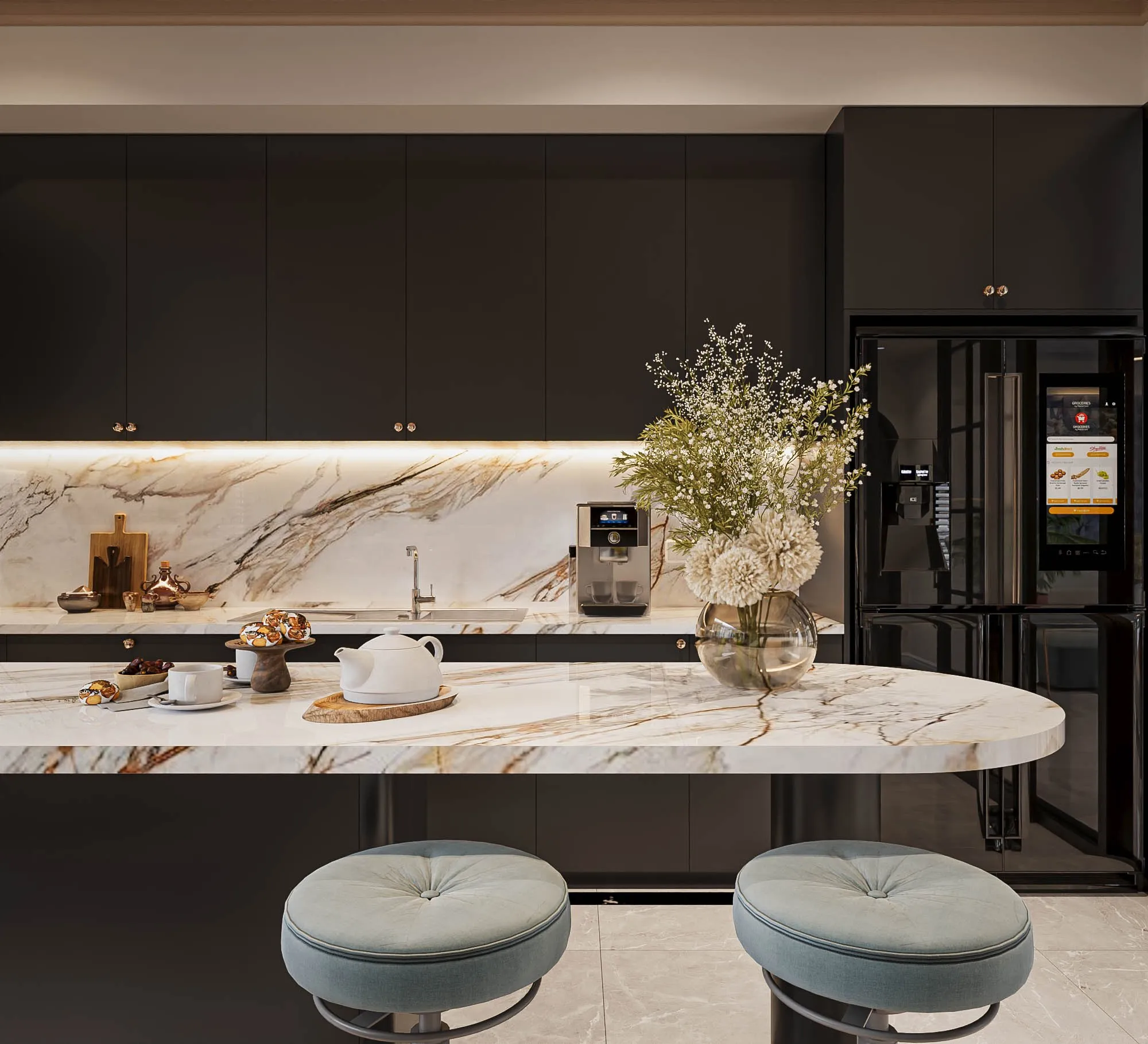 Top Thiết Kế Tủ Bếp Gỗ Phủ Melamine Hiện Đại: Thiết Kế Tinh Tế Với Đường Nét Tối Giản 69 Z5486540597670_ce2c2378545c2e46fcb7b404aa65abdc