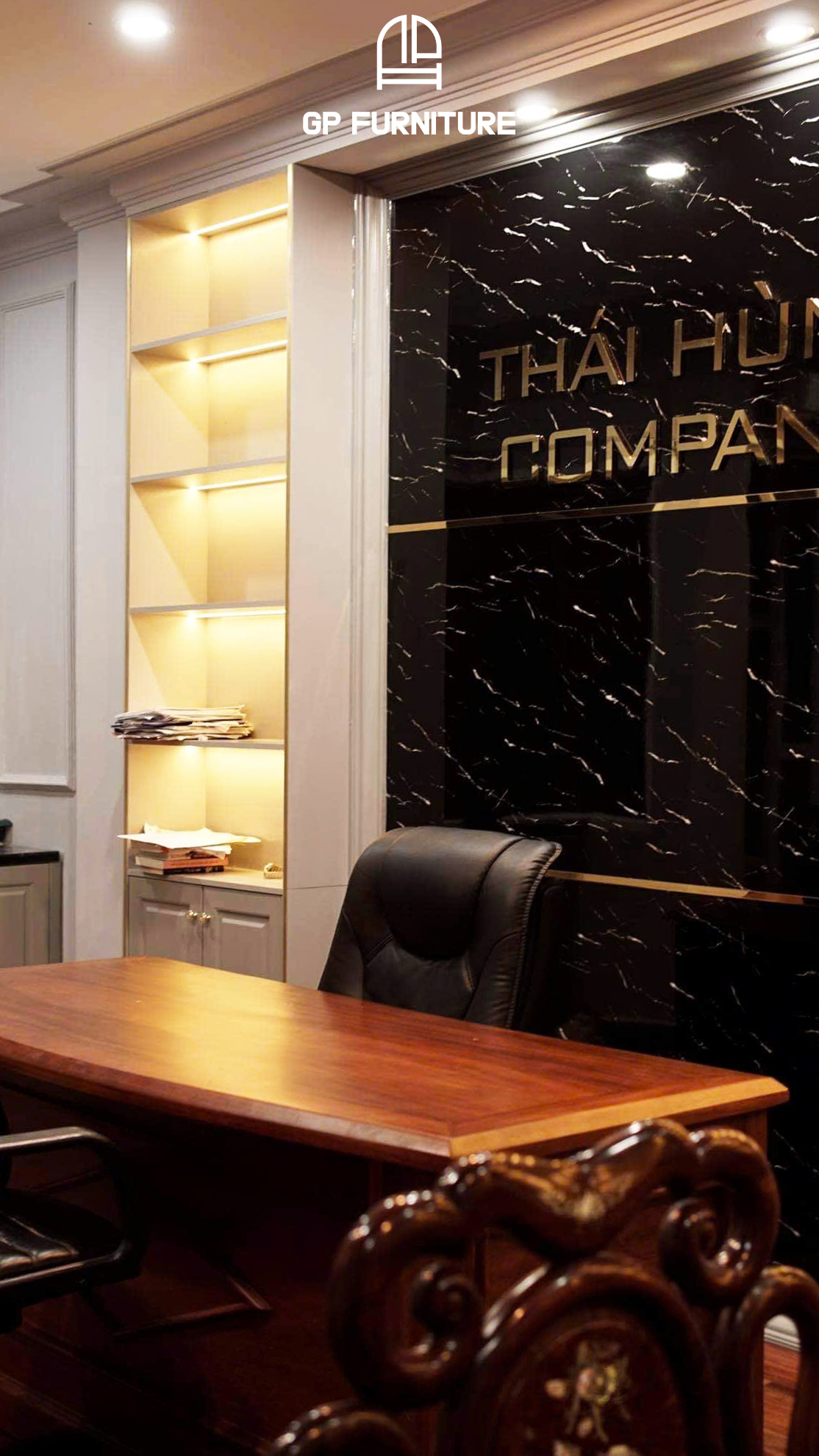 Thiết Kế Và Thi Công Nội Thất Văn Phòng Giám Đốc - Thái Hùng Office, Quận 12 21 Z5959805483616_730900c9767f4c9748c73e9b93a2b496