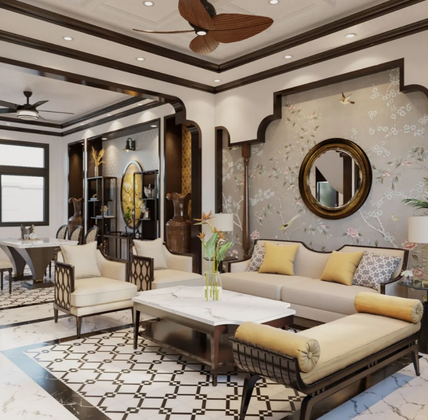 Nội Thất Phong Cách Indochine – Sự Hòa Quyện Giữa Cổ Điển và Hiện Đại 62 Ảnh Chụp Màn Hình 2025 07 11 155838