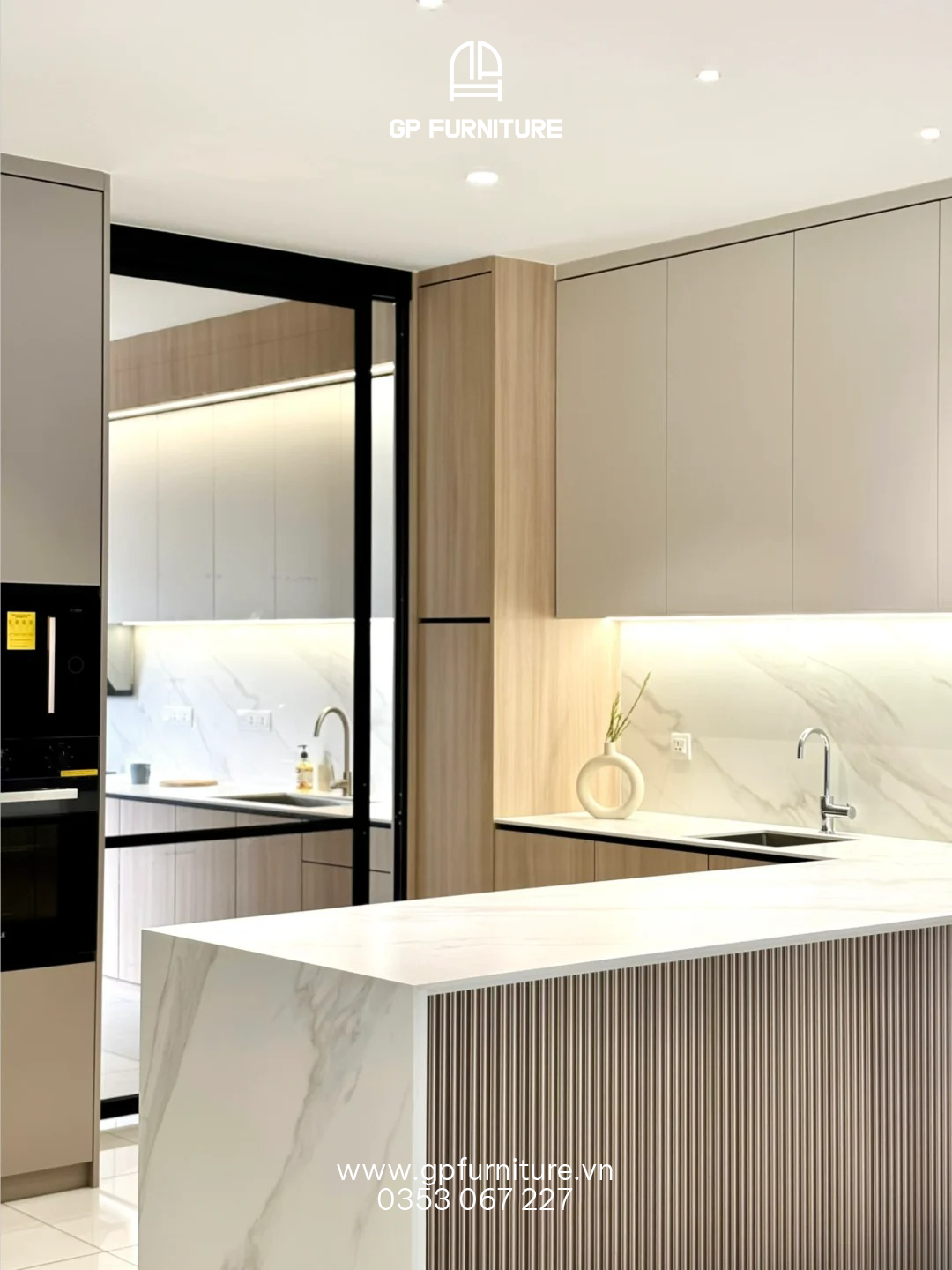 Gp Furniture Thiết Kế Bếp Hiện Đại: Phong Cách Nội Thất Bếp Mới Nhất 2025